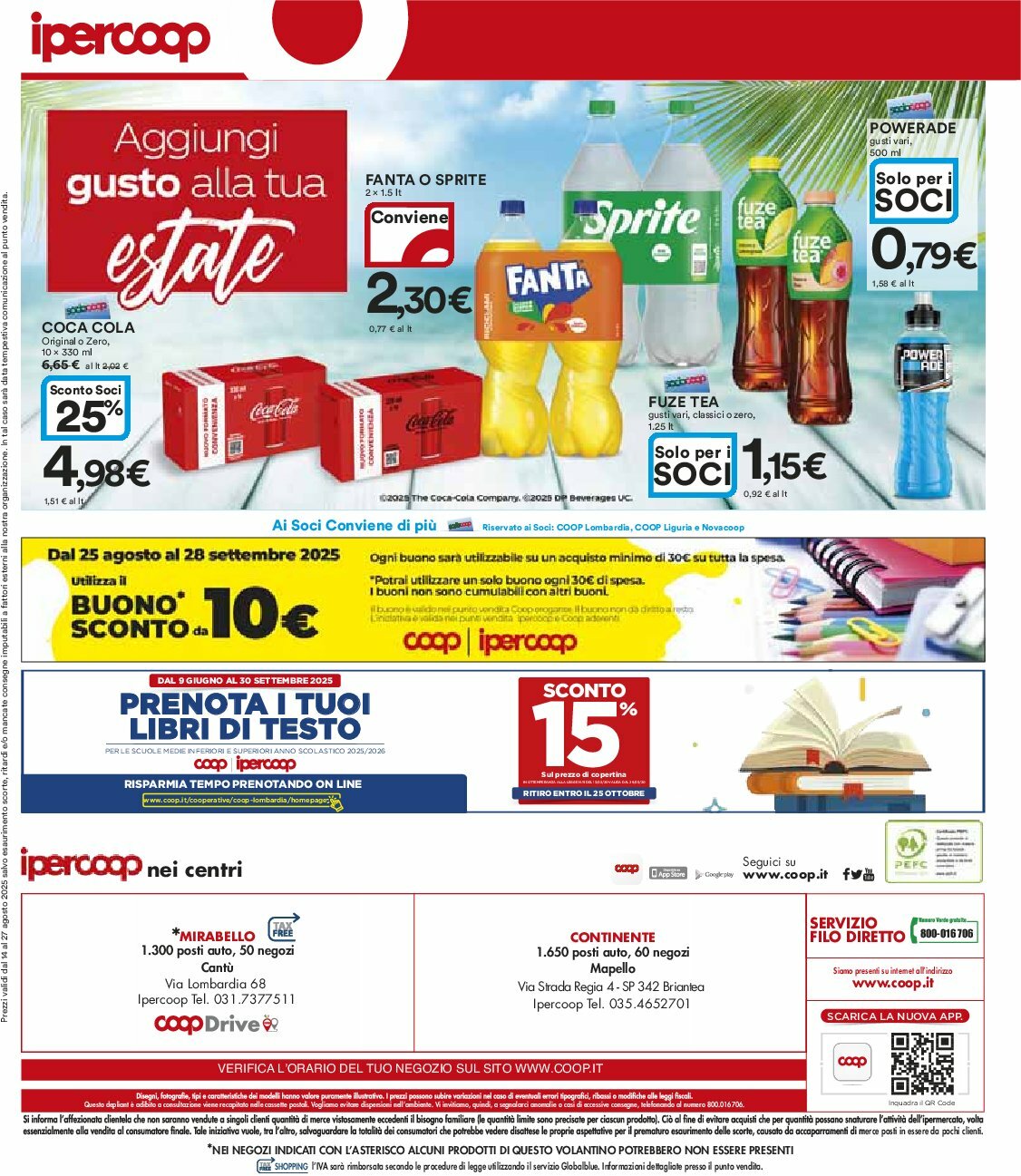 ipercoop - Volantino Ipercoop valido dal 14/08 al 27/08 - page: 32