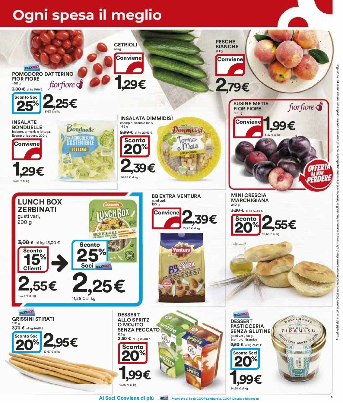 ipercoop - Volantino Ipercoop valido dal 14/08 al 27/08 - page: 9