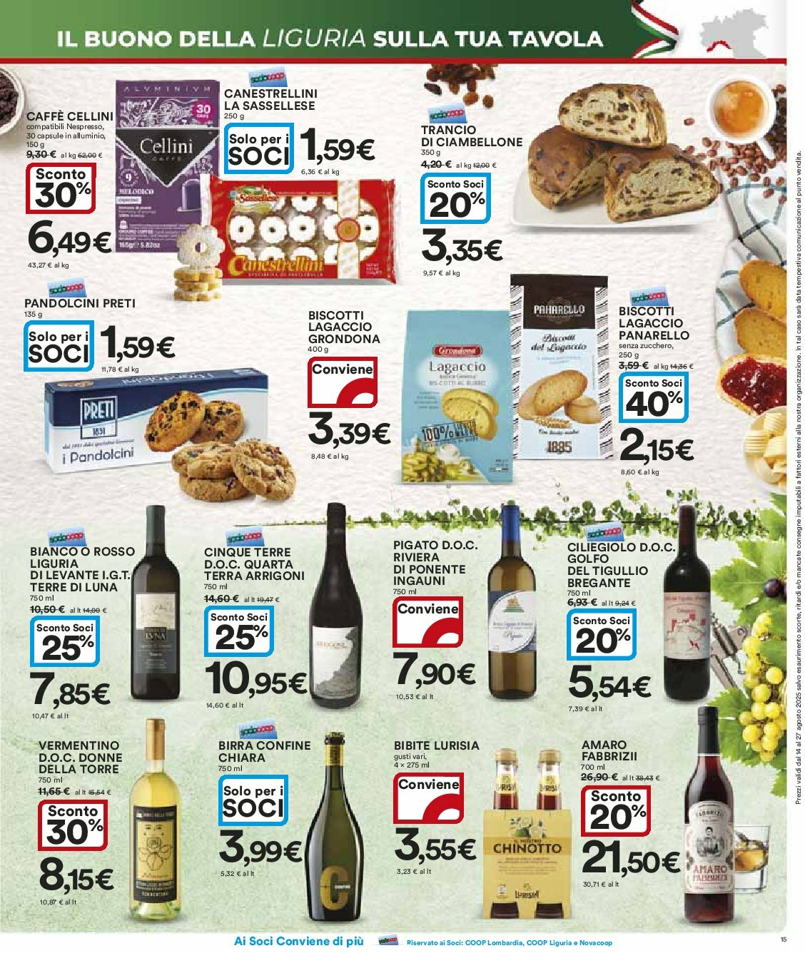 ipercoop - Volantino Ipercoop valido dal 14/08 al 27/08 - page: 15
