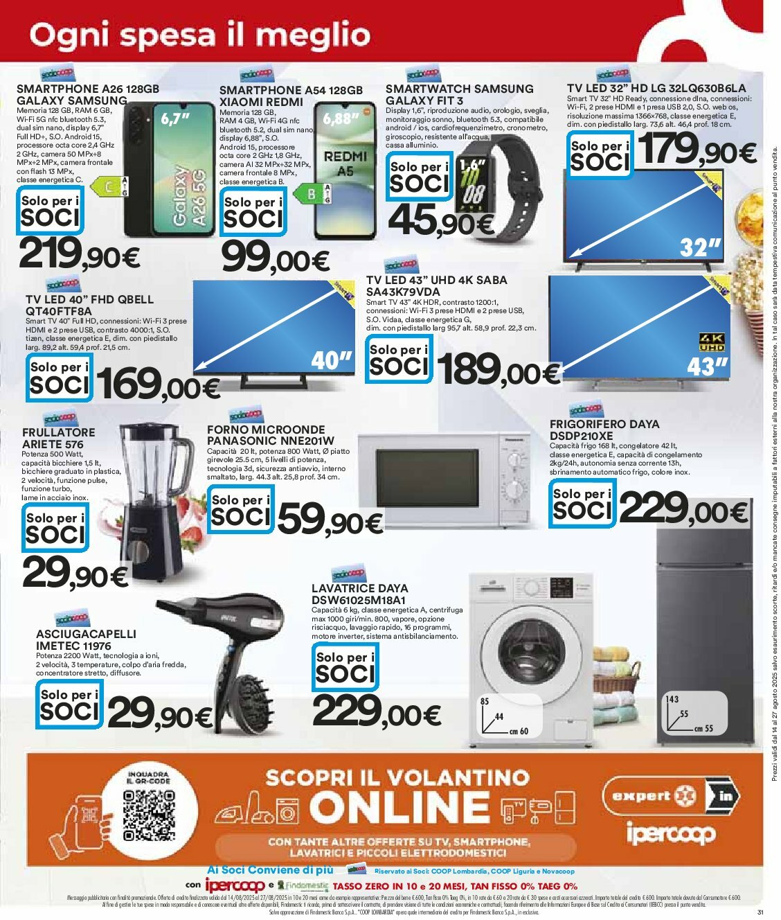 ipercoop - Volantino Ipercoop valido dal 14/08 al 27/08 - page: 31