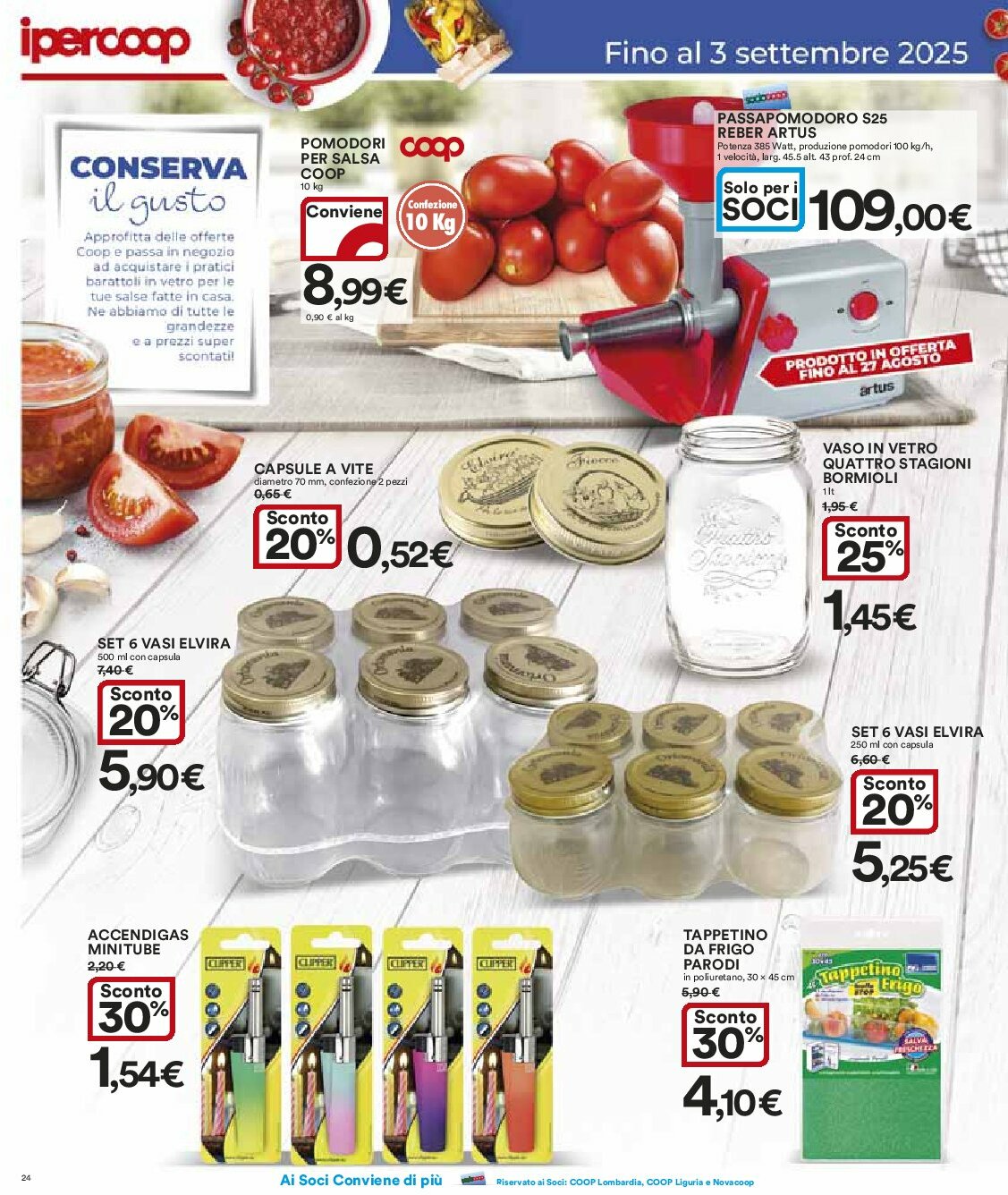 ipercoop - Volantino Ipercoop valido dal 14/08 al 27/08 - page: 24