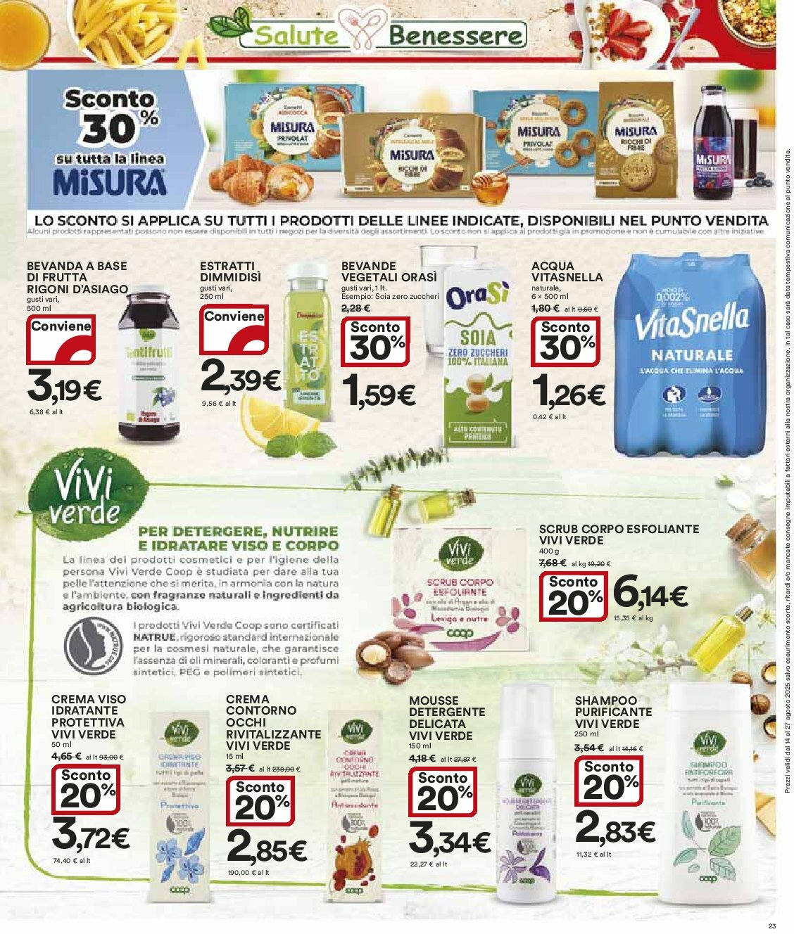 ipercoop - Volantino Ipercoop valido dal 14/08 al 27/08 - page: 23