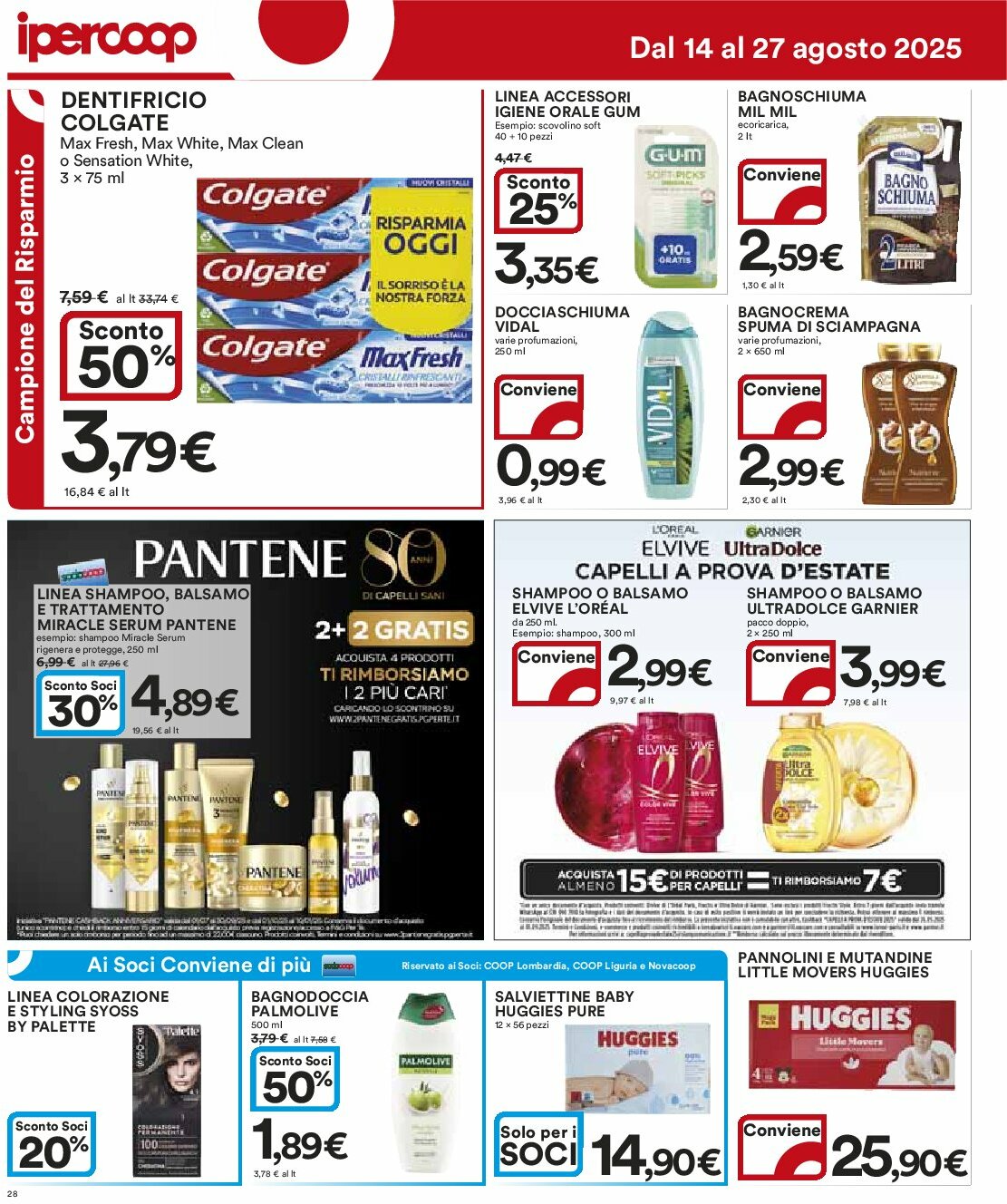 ipercoop - Volantino Ipercoop valido dal 14/08 al 27/08 - page: 28