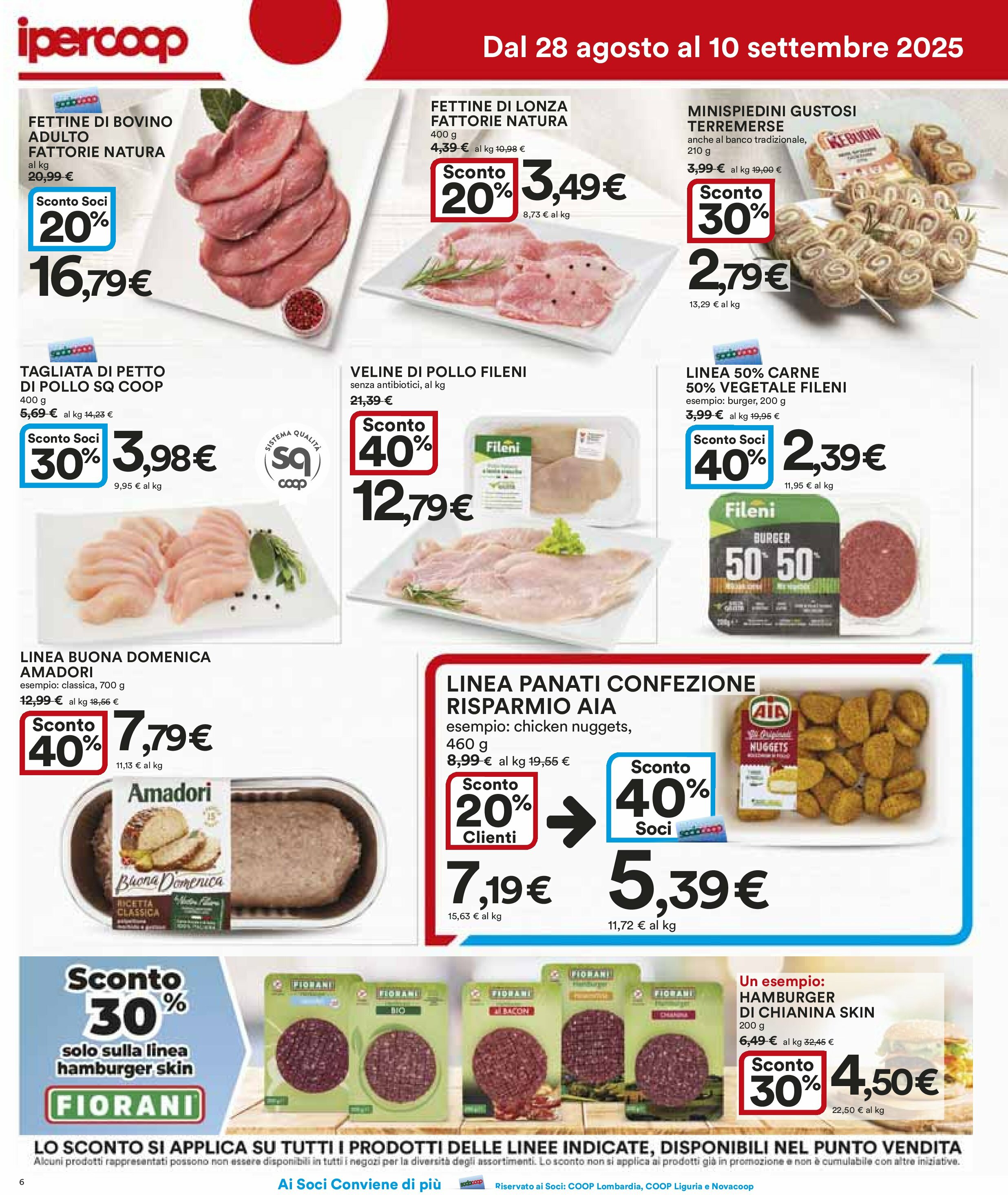 ipercoop - Volantino Ipercoop valido dal 28/08 al 10/09 - page: 6