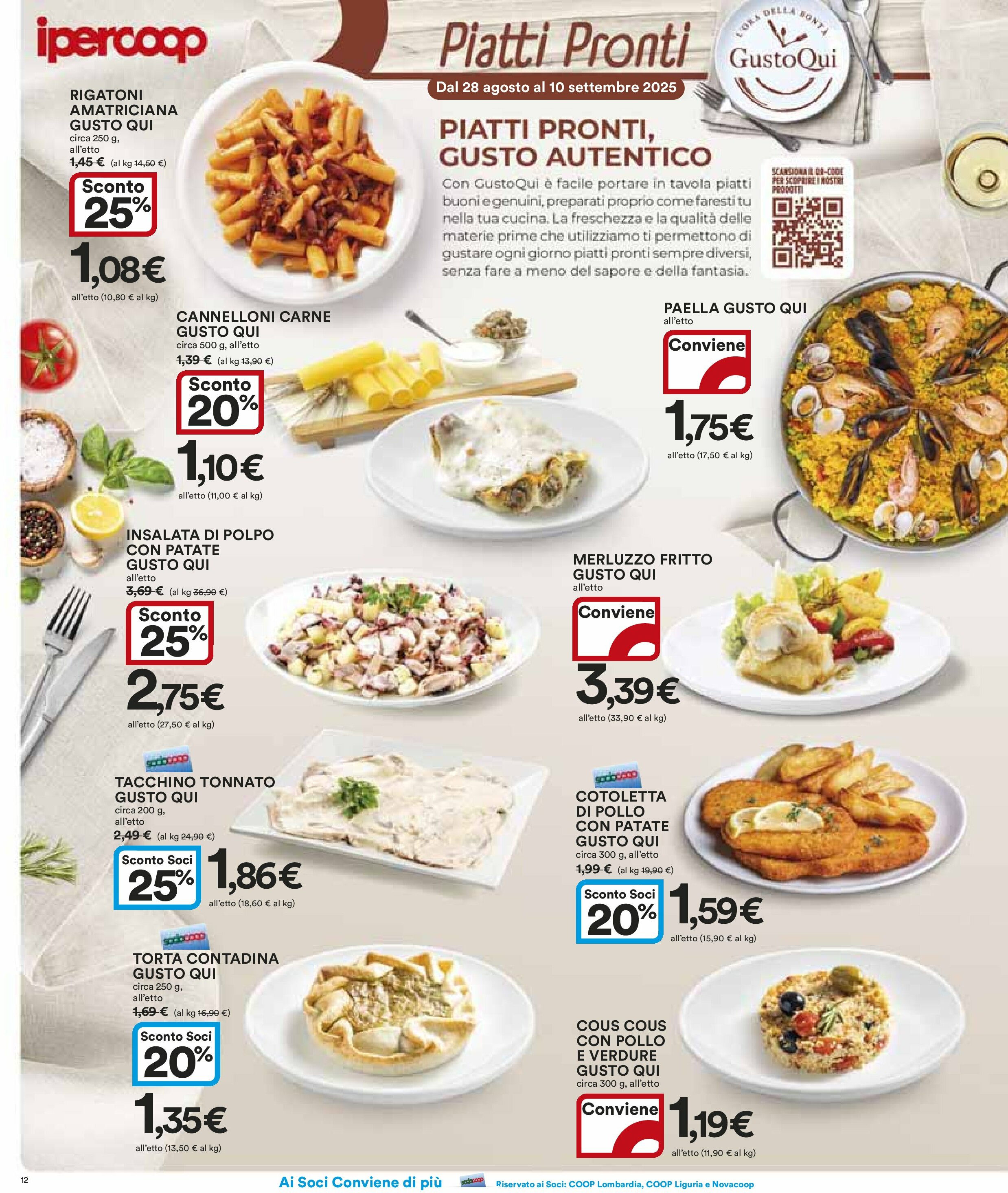 ipercoop - Volantino Ipercoop valido dal 28/08 al 10/09 - page: 12