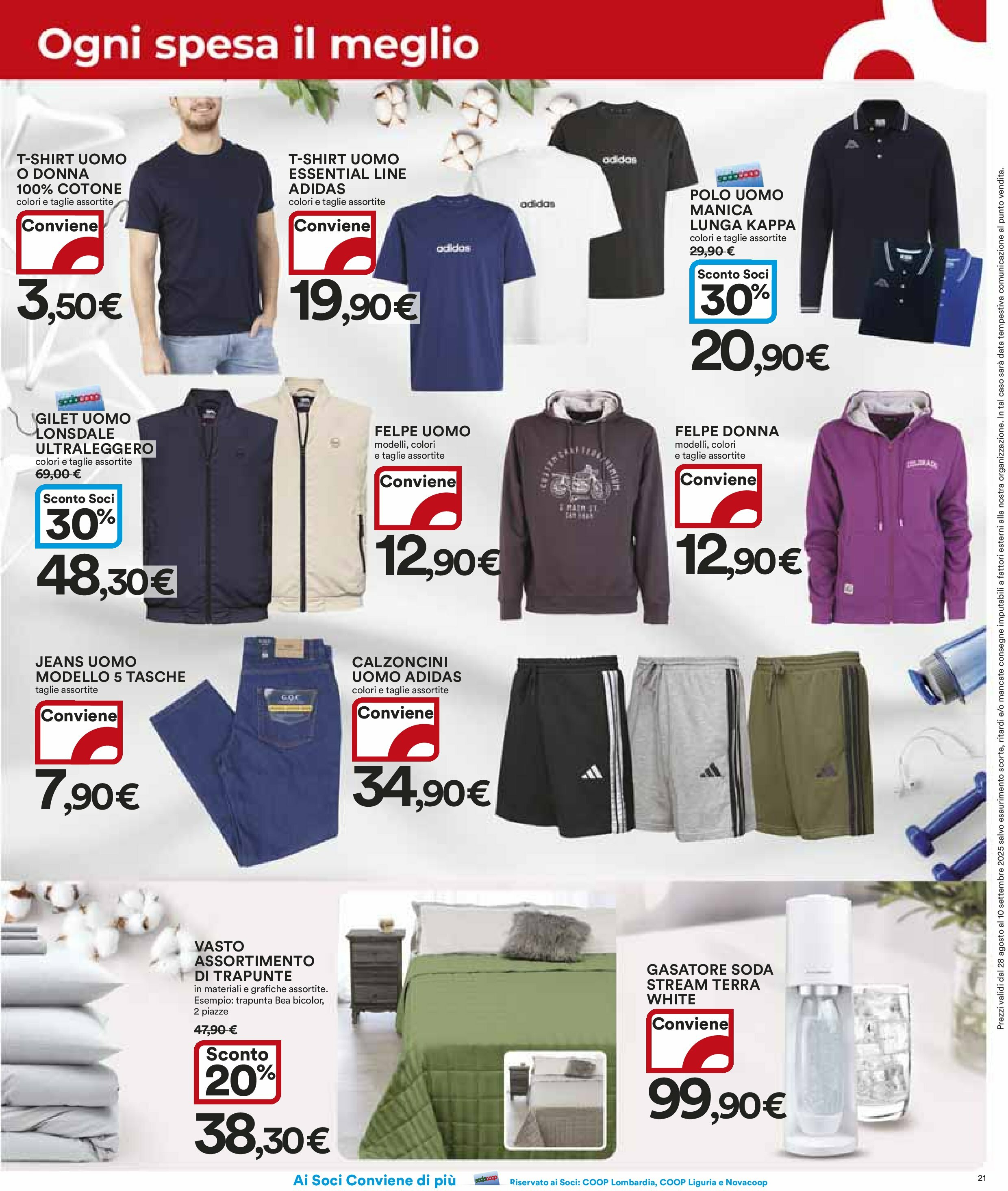 ipercoop - Volantino Ipercoop valido dal 28/08 al 10/09 - page: 21