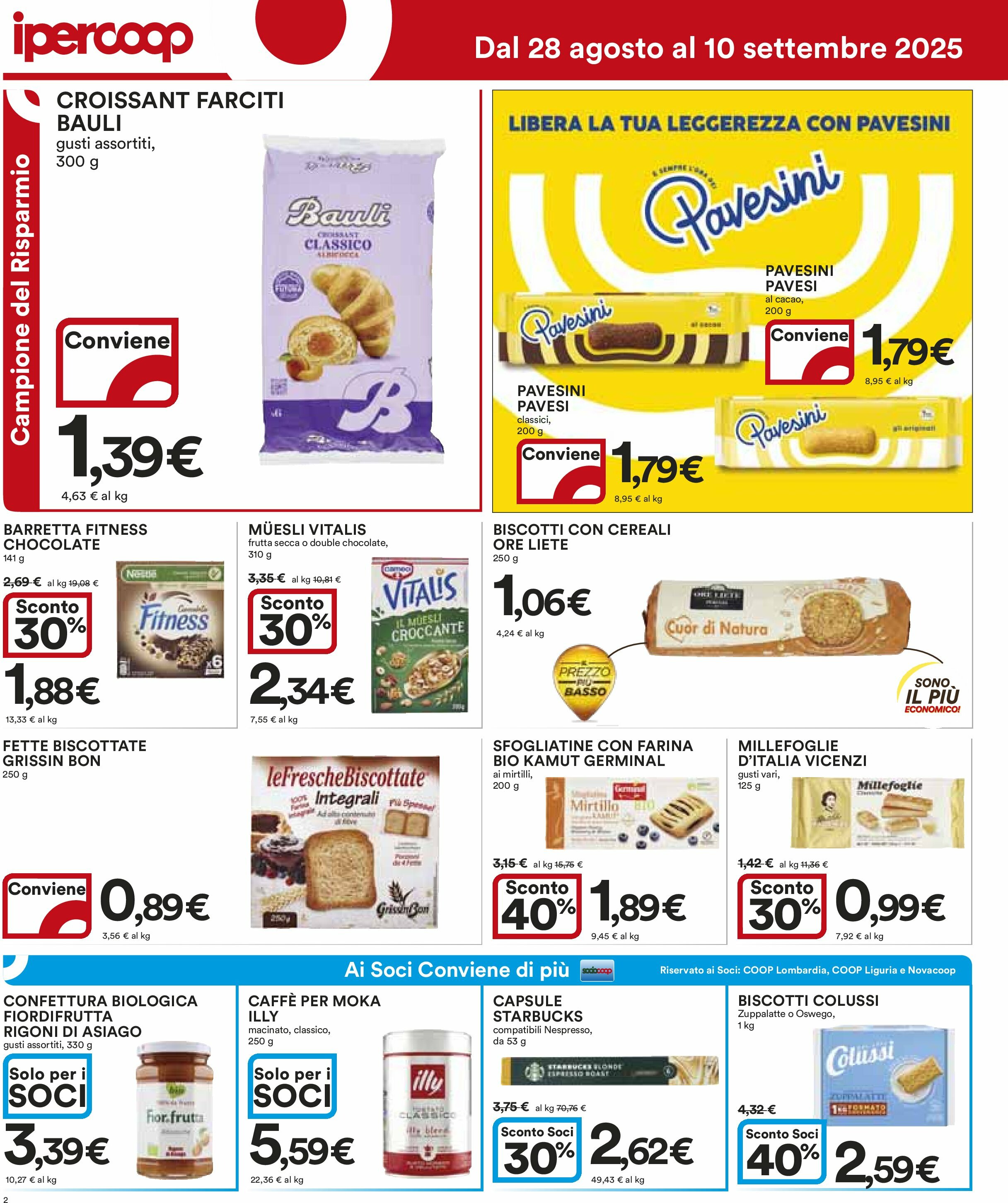 ipercoop - Volantino Ipercoop valido dal 28/08 al 10/09 - page: 2