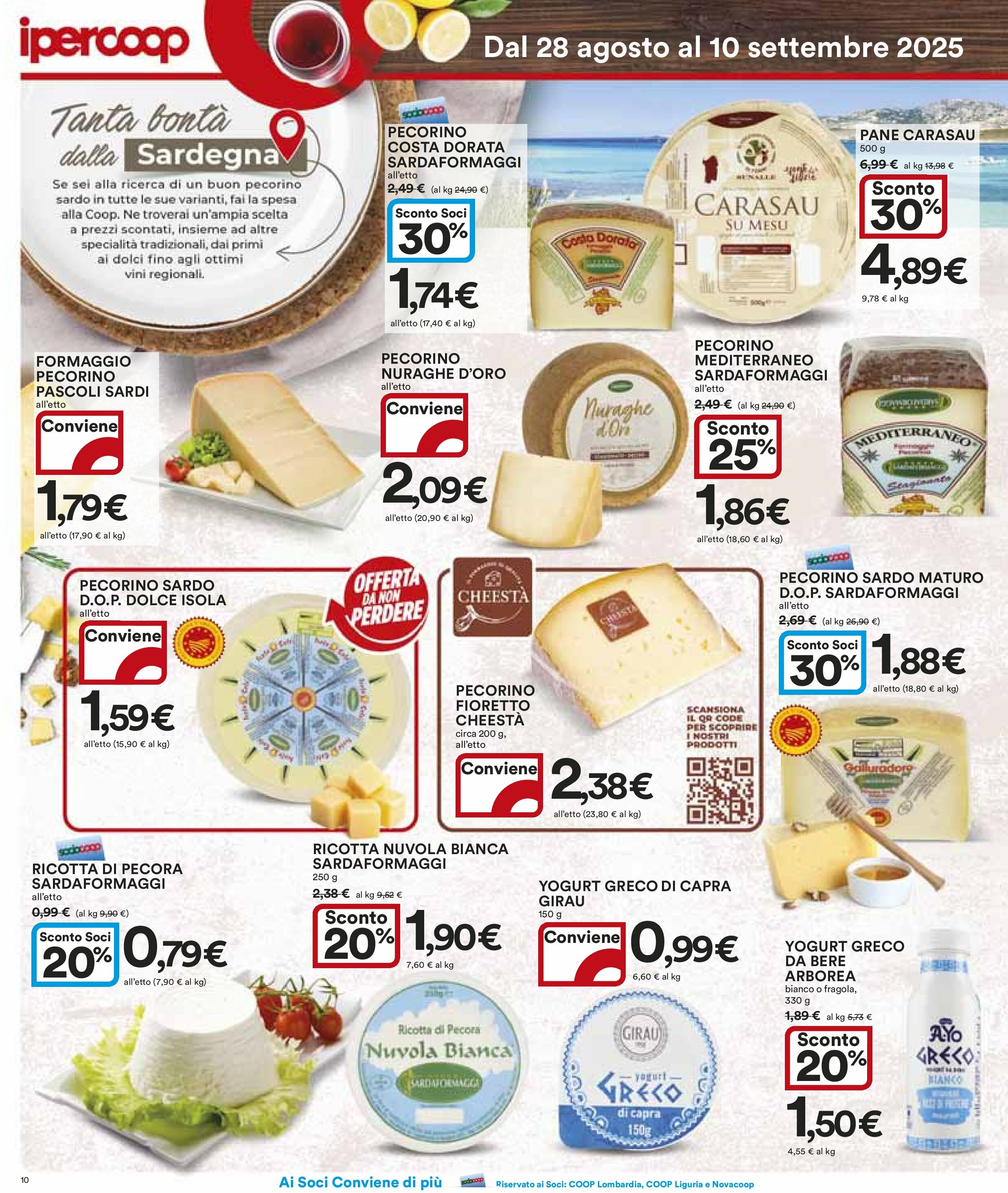 ipercoop - Volantino Ipercoop valido dal 28/08 al 10/09 - page: 10