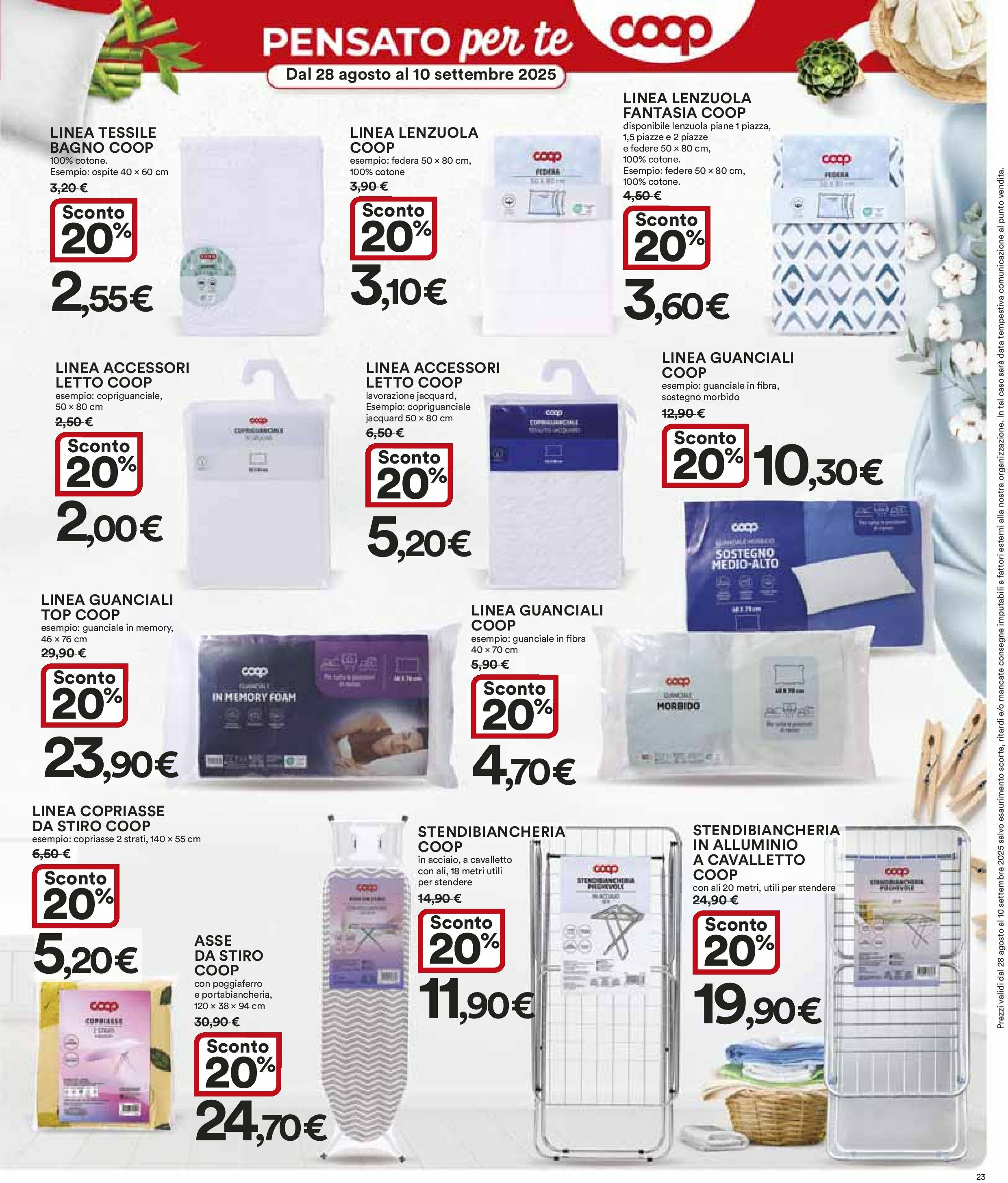 ipercoop - Volantino Ipercoop valido dal 28/08 al 10/09 - page: 23