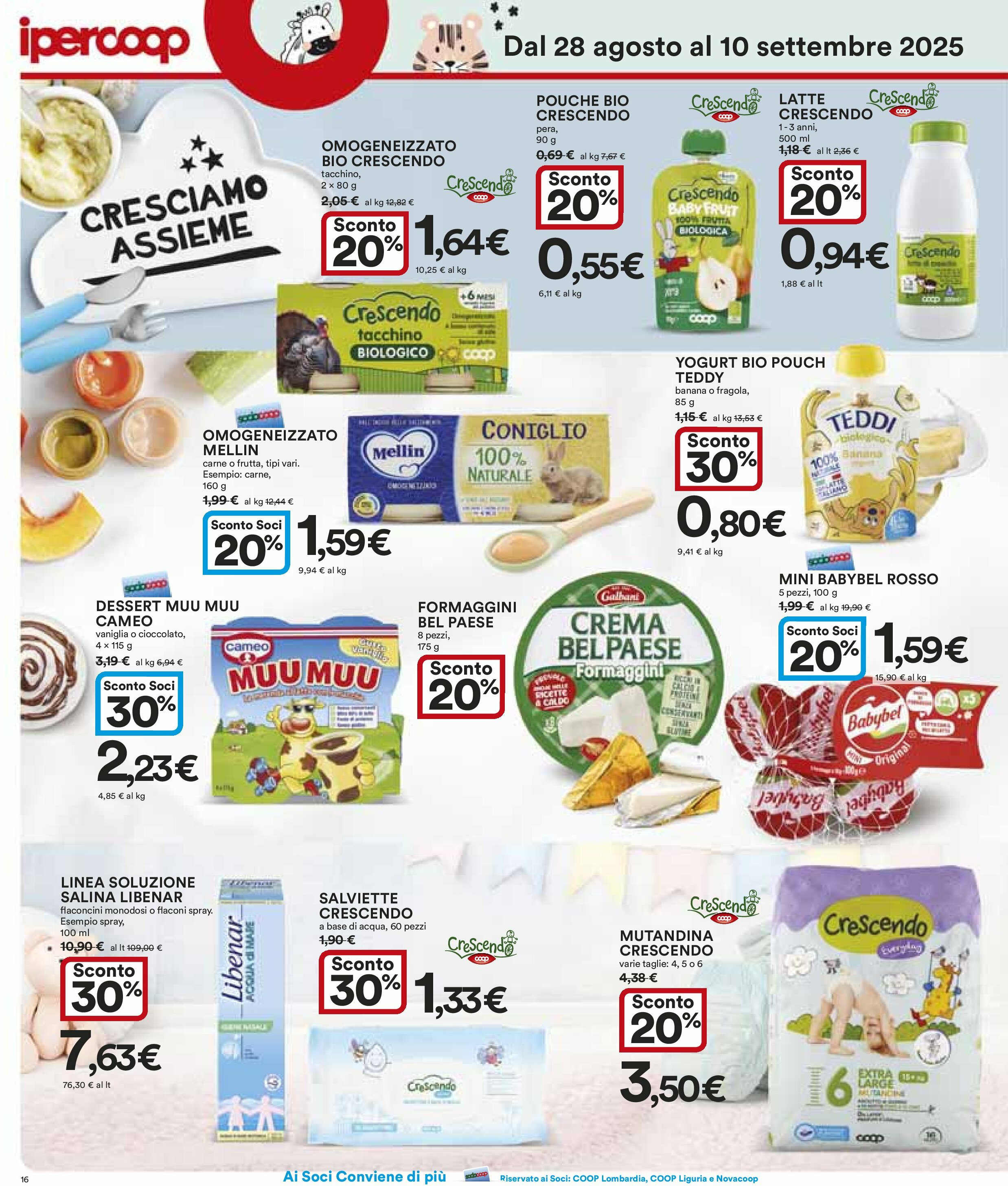 ipercoop - Volantino Ipercoop valido dal 28/08 al 10/09 - page: 16