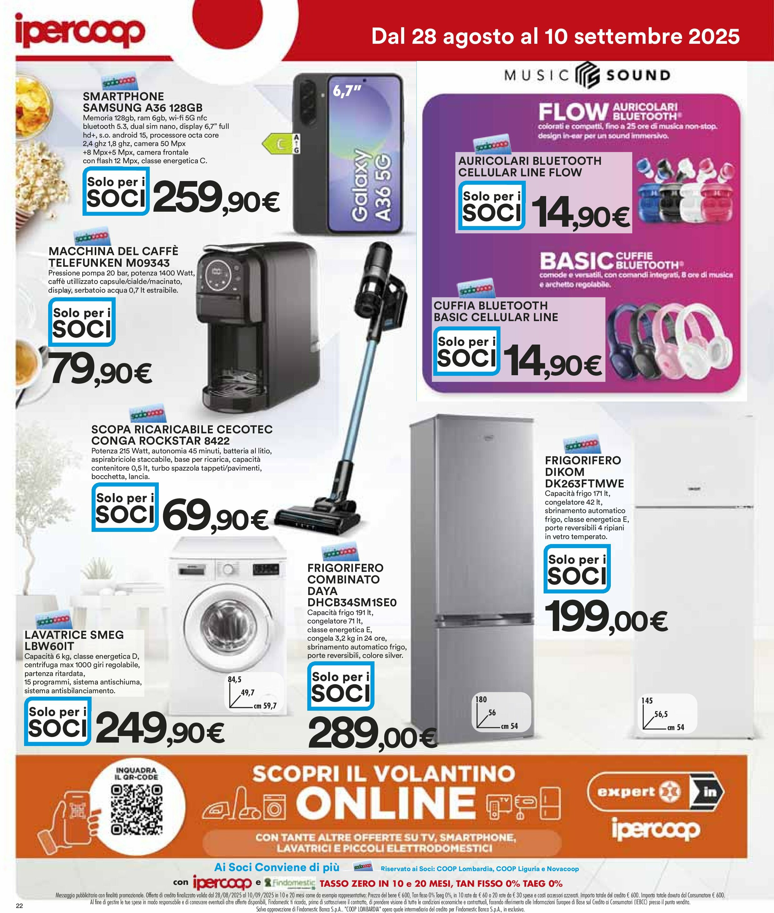 ipercoop - Volantino Ipercoop valido dal 28/08 al 10/09 - page: 22