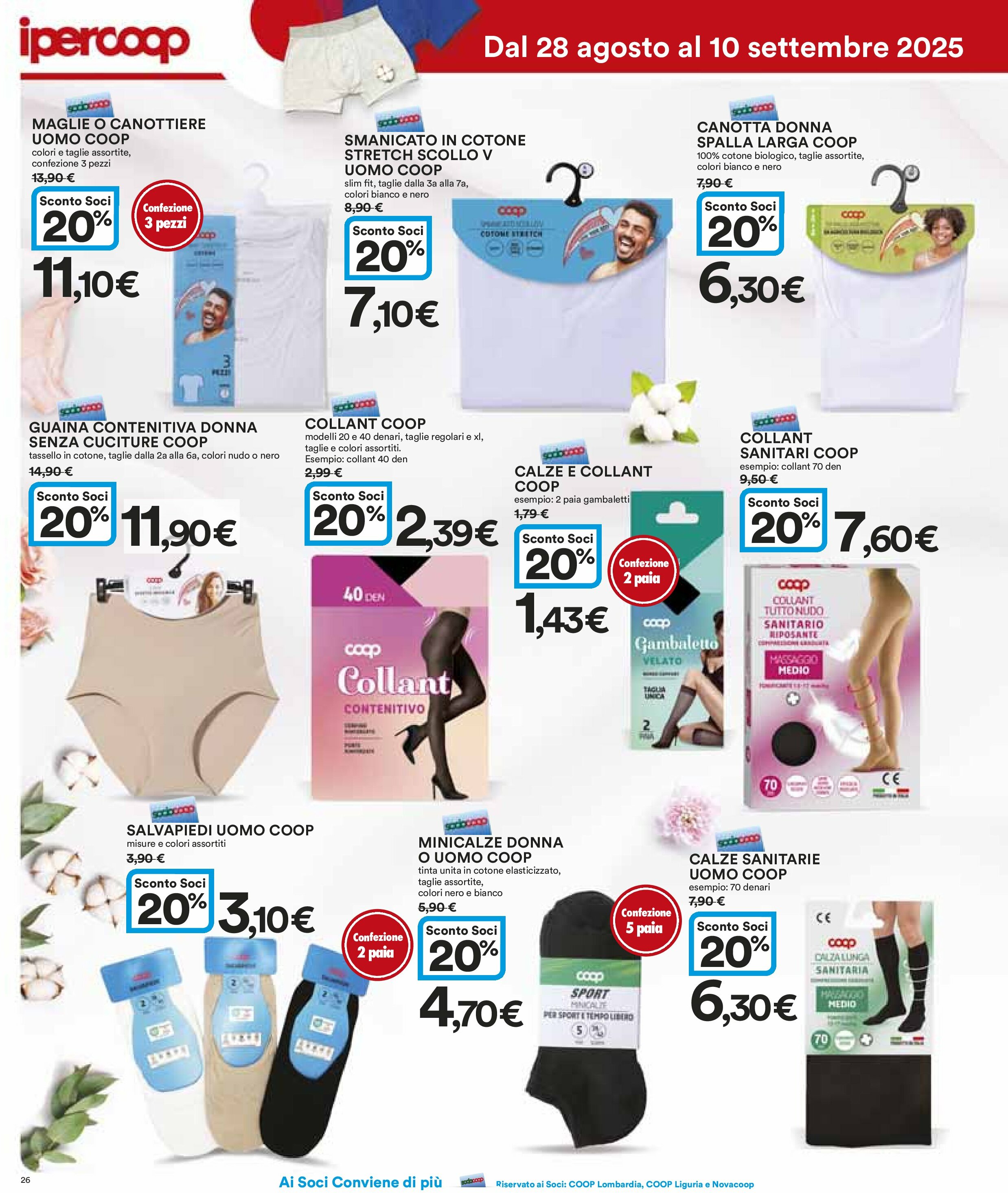 ipercoop - Volantino Ipercoop valido dal 28/08 al 10/09 - page: 26