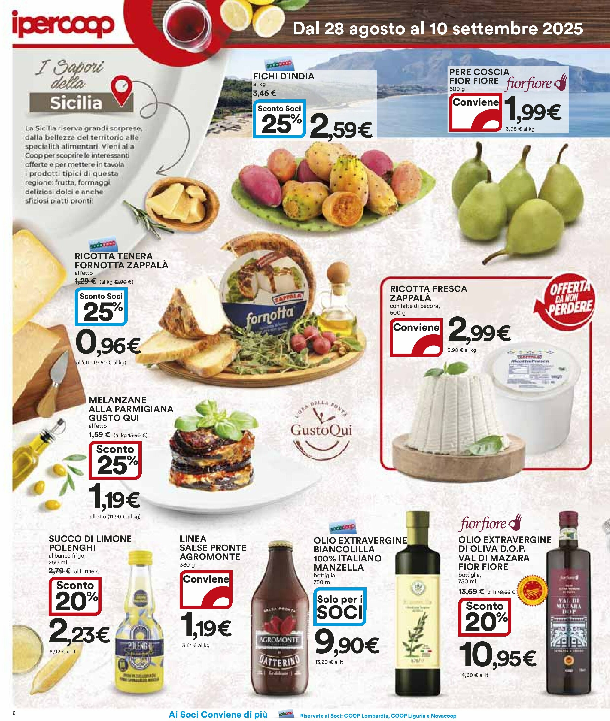 ipercoop - Volantino Ipercoop valido dal 28/08 al 10/09 - page: 8