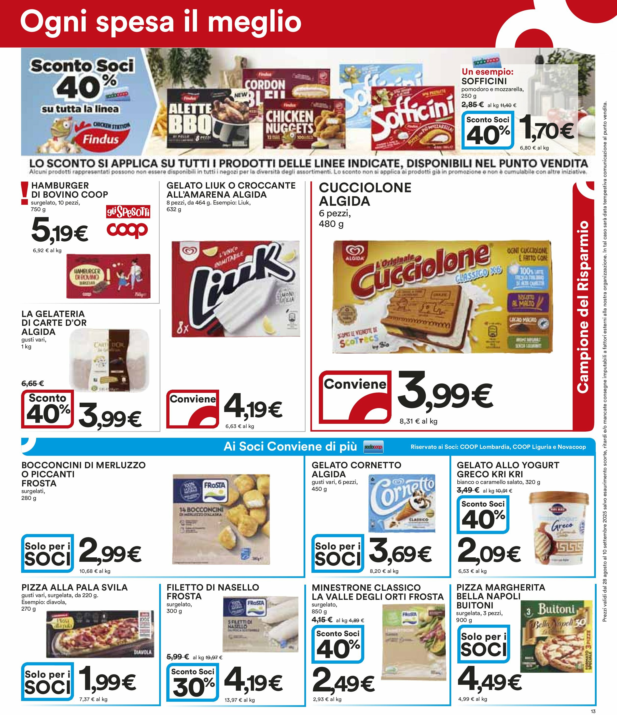 ipercoop - Volantino Ipercoop valido dal 28/08 al 10/09 - page: 13