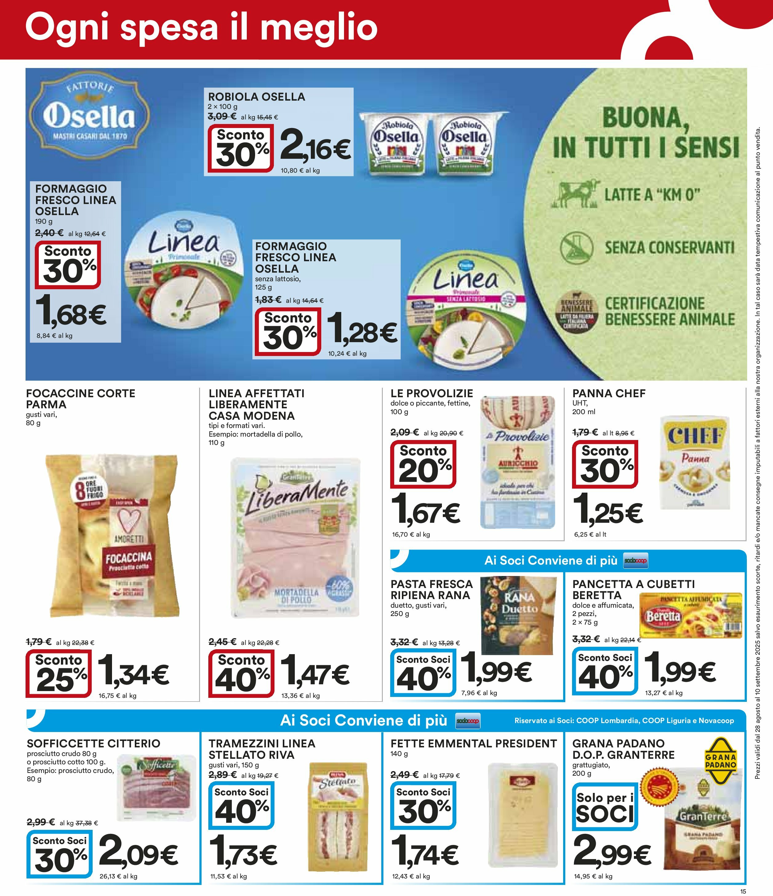 ipercoop - Volantino Ipercoop valido dal 28/08 al 10/09 - page: 15