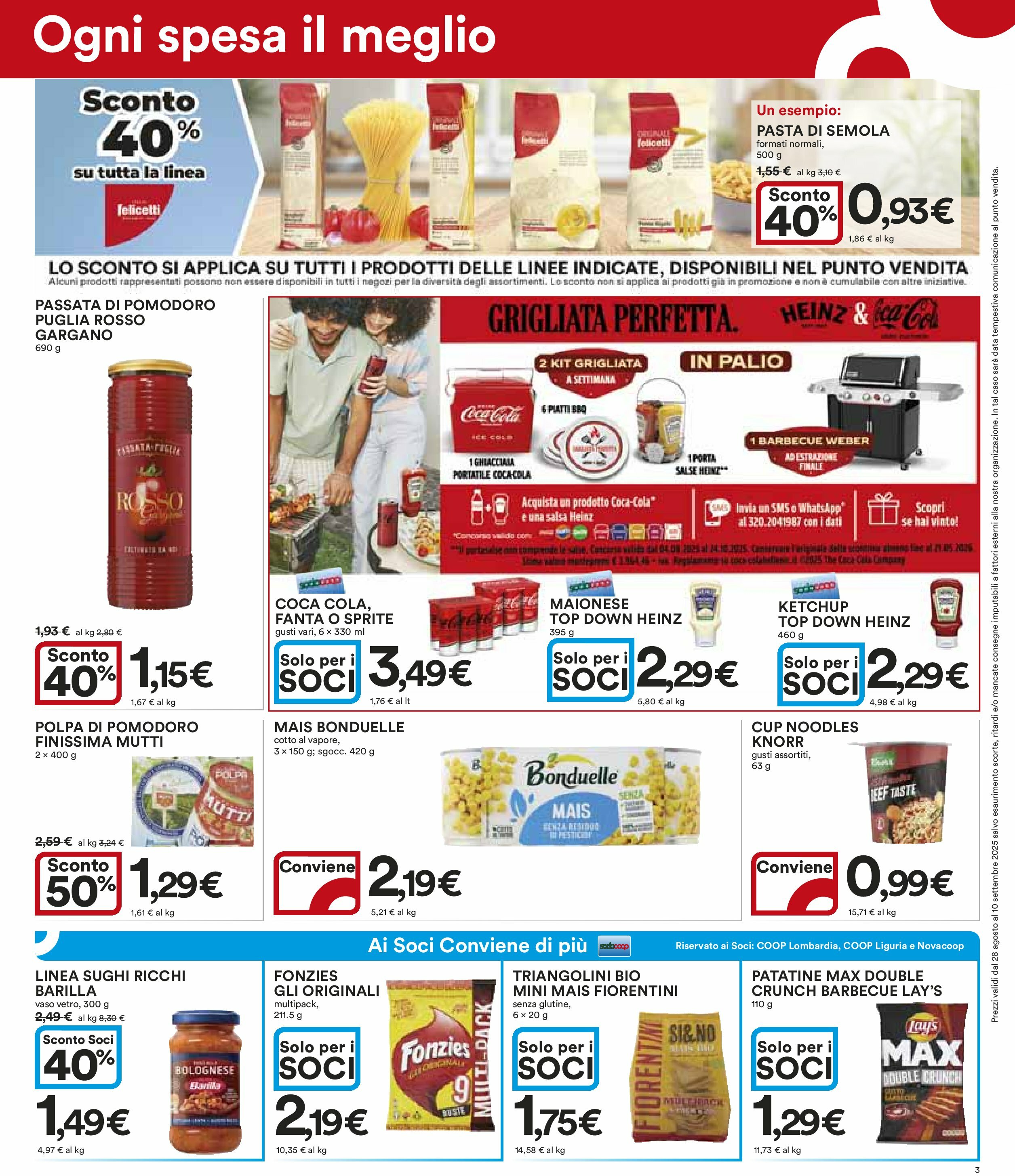 ipercoop - Volantino Ipercoop valido dal 28/08 al 10/09 - page: 3