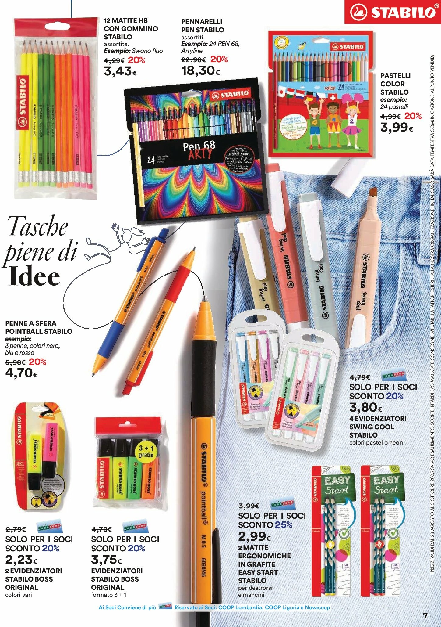 ipercoop - Volantino Ipercoop - Inizia la Scuola valido dal 28/08 al 05/10 - page: 7