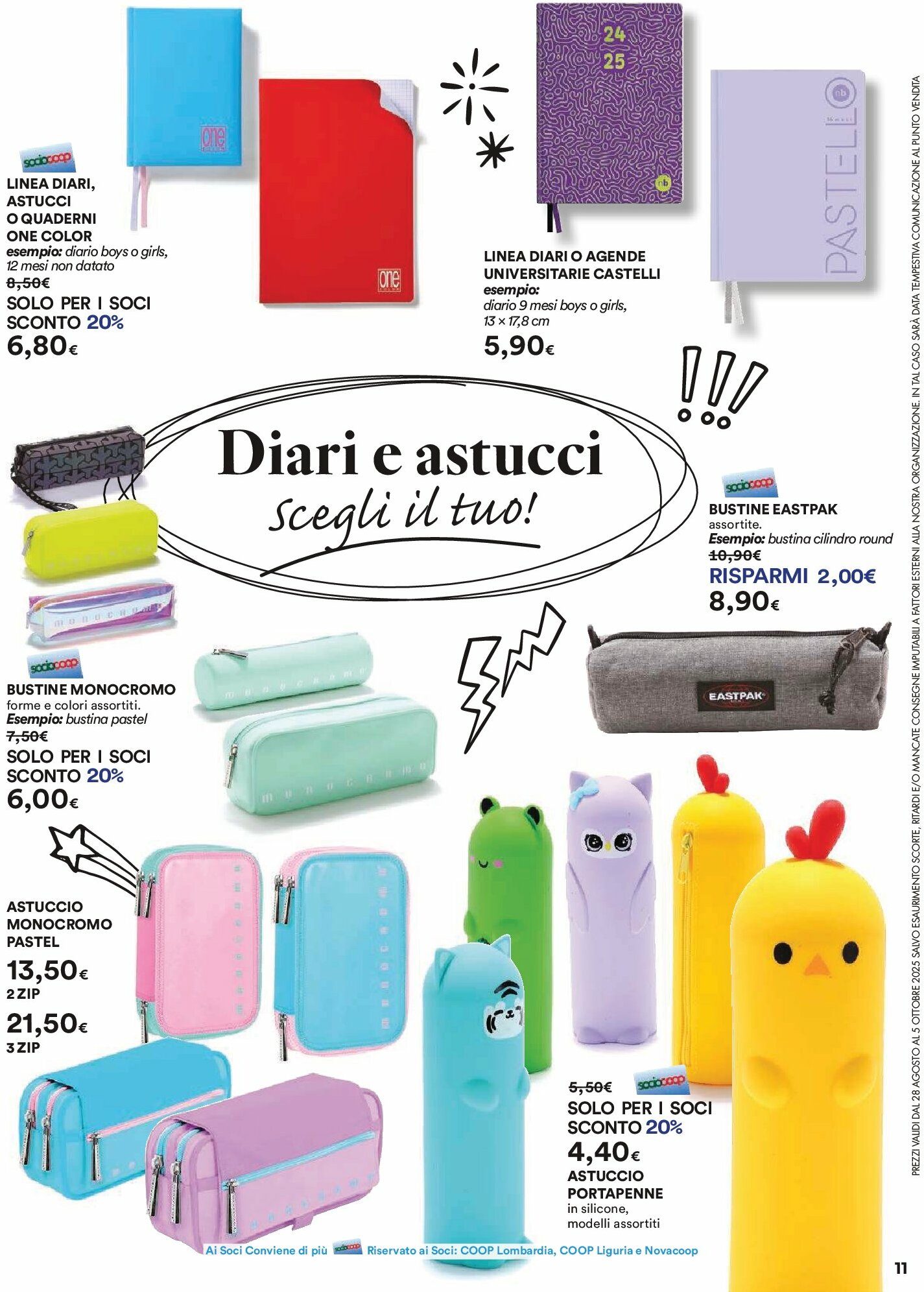 ipercoop - Volantino Ipercoop - Inizia la Scuola valido dal 28/08 al 05/10 - page: 11