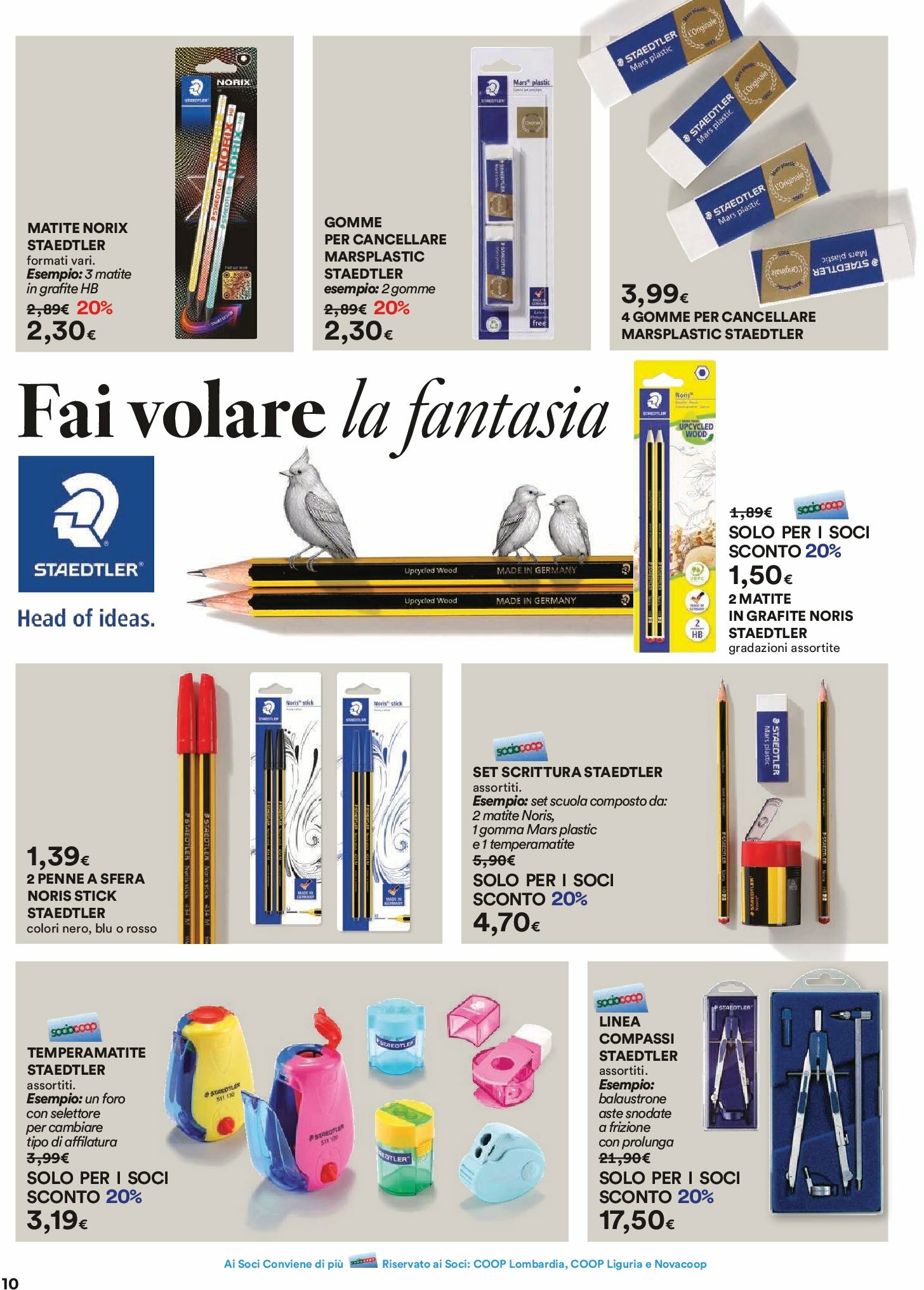 ipercoop - Volantino Ipercoop - Inizia la Scuola valido dal 28/08 al 05/10 - page: 10