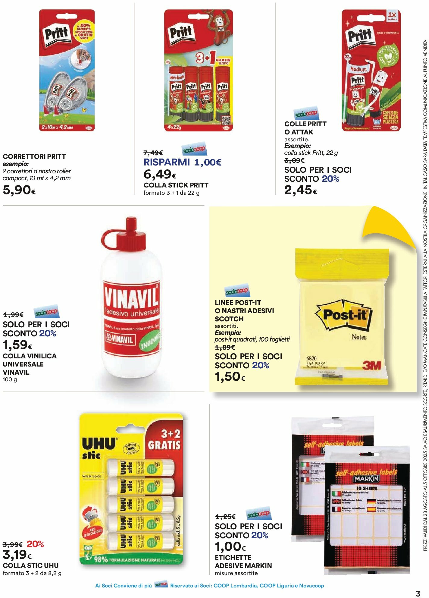 ipercoop - Volantino Ipercoop - Inizia la Scuola valido dal 28/08 al 05/10 - page: 3