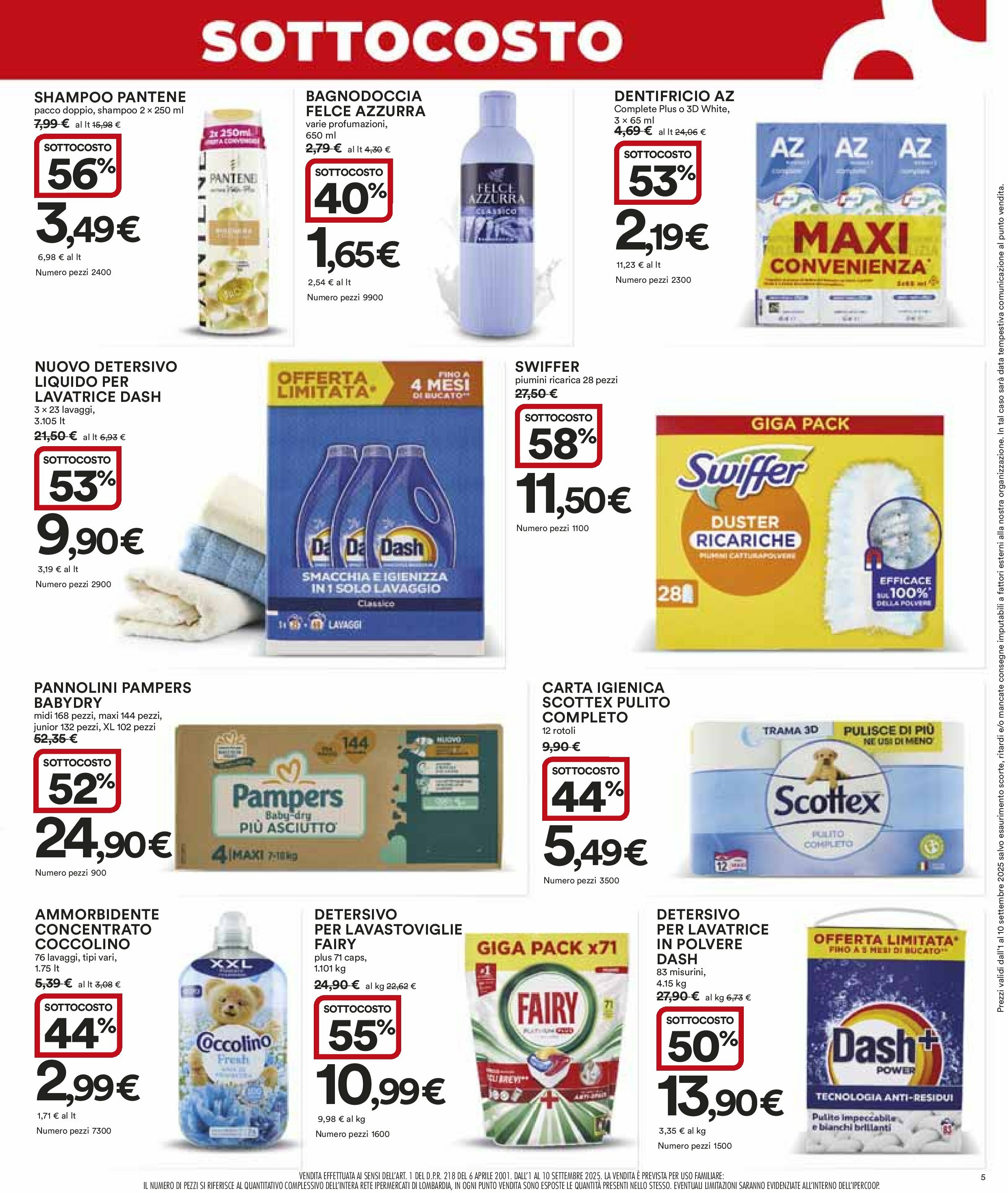 ipercoop - Volantino Ipercoop valido dal 01/09 al 10/09 - page: 5