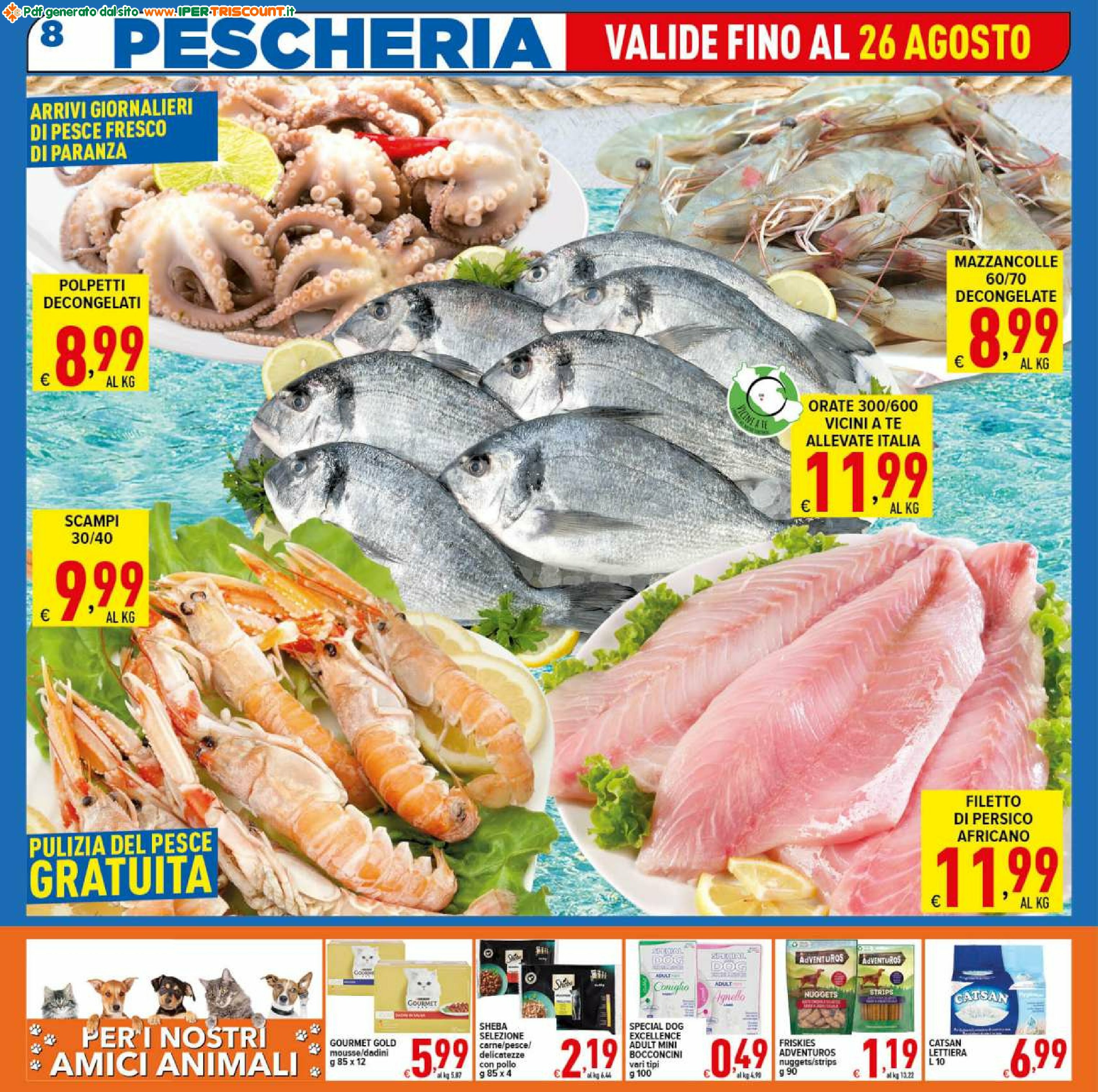 ipertriscount - Volantino Ipertriscount - C.C. La Romanina valido dal 18/08 al 26/08 - page: 8