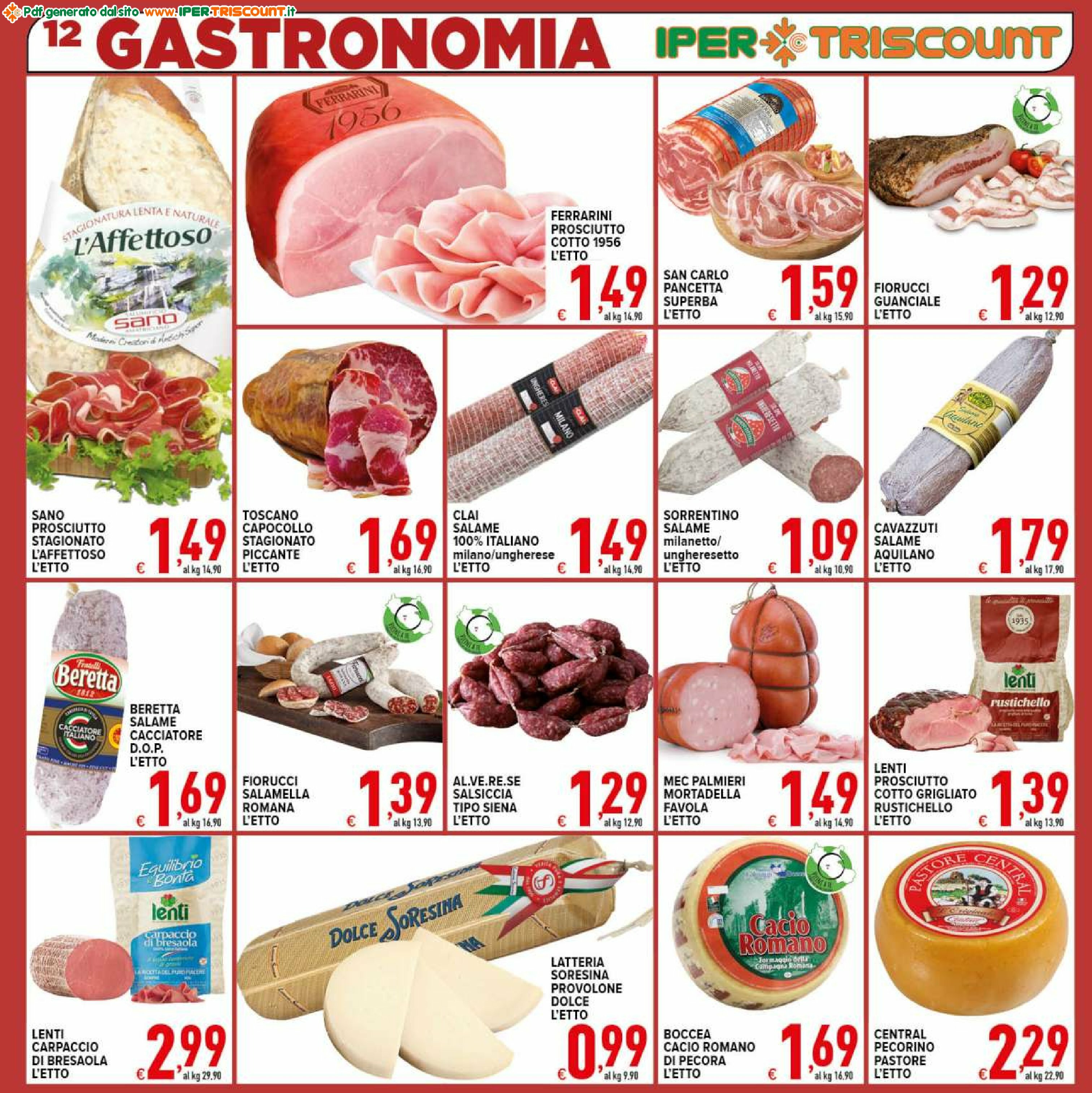 ipertriscount - Volantino Ipertriscount - C.C. La Romanina valido dal 18/08 al 26/08 - page: 12