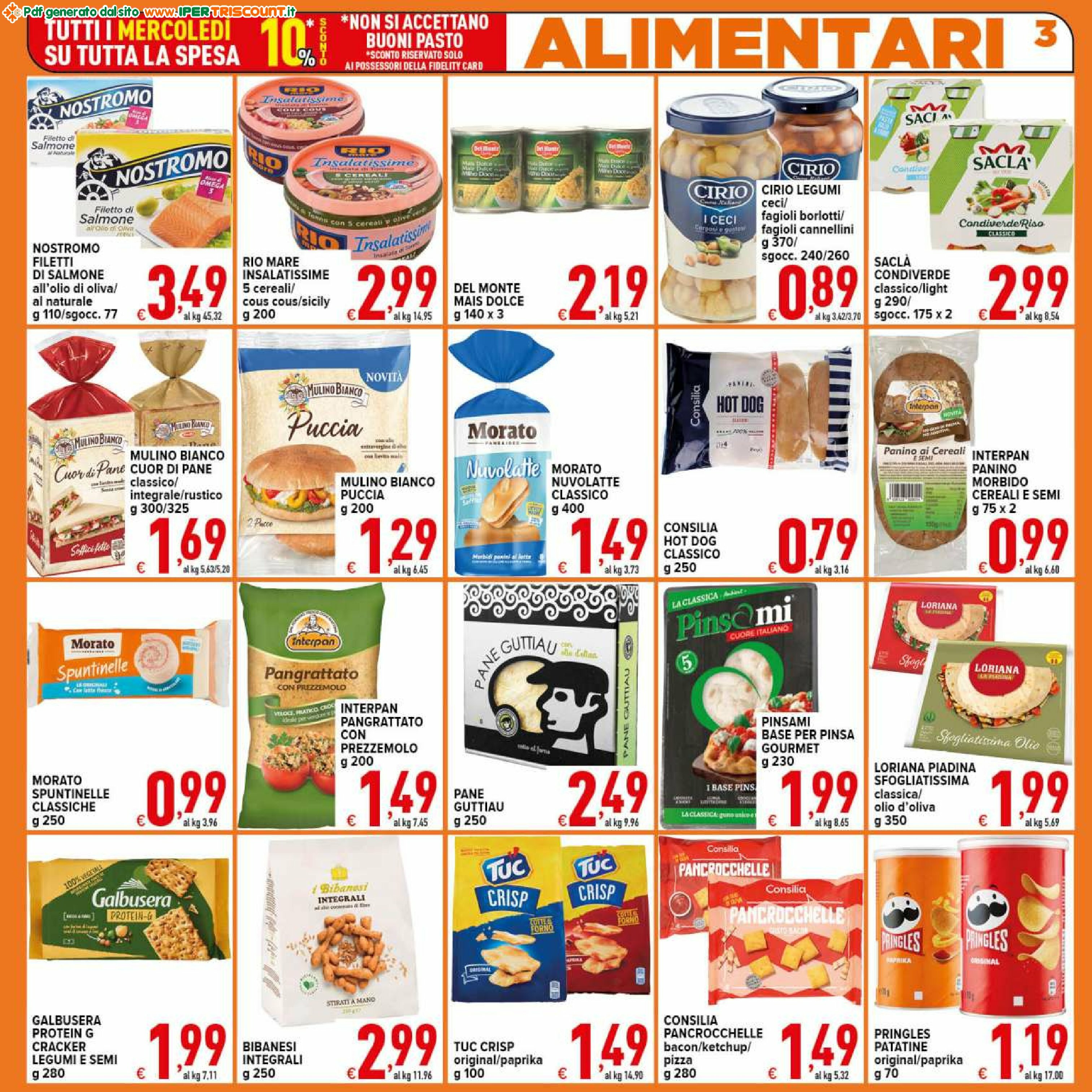 ipertriscount - Volantino Ipertriscount - C.C. La Romanina valido dal 18/08 al 26/08 - page: 3