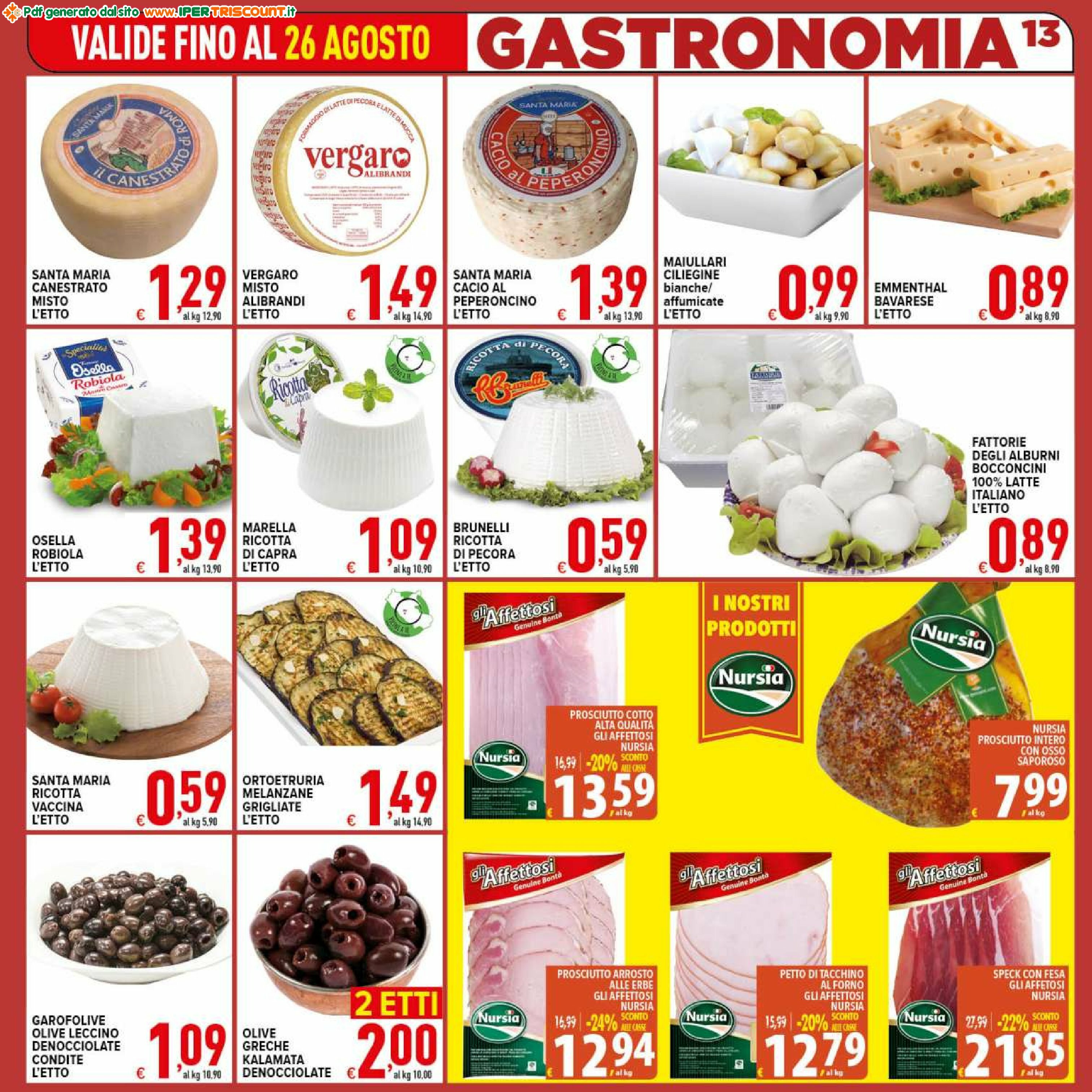 ipertriscount - Volantino Ipertriscount - C.C. La Romanina valido dal 18/08 al 26/08 - page: 13