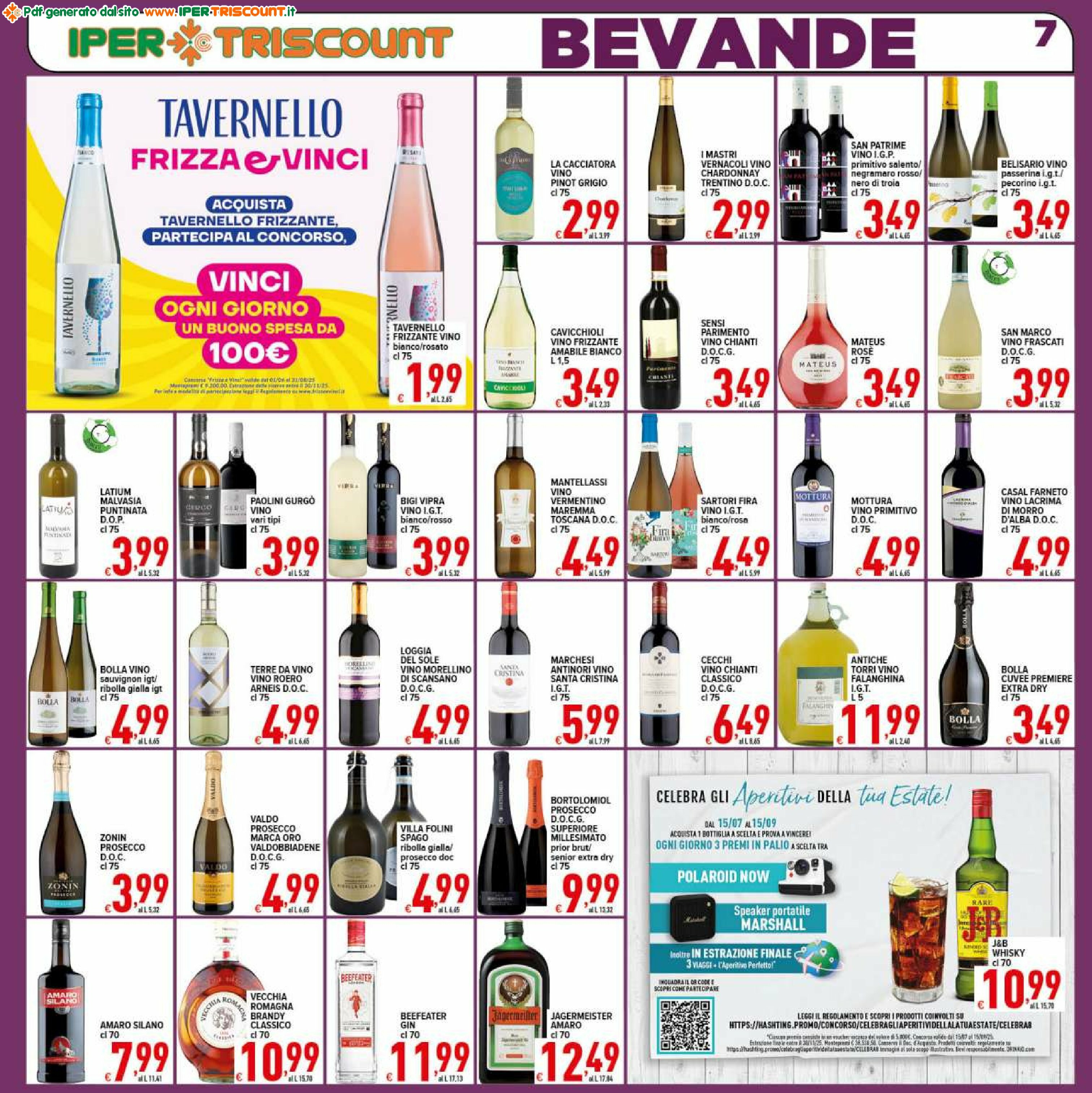 ipertriscount - Volantino Ipertriscount - C.C. La Romanina valido dal 18/08 al 26/08 - page: 7