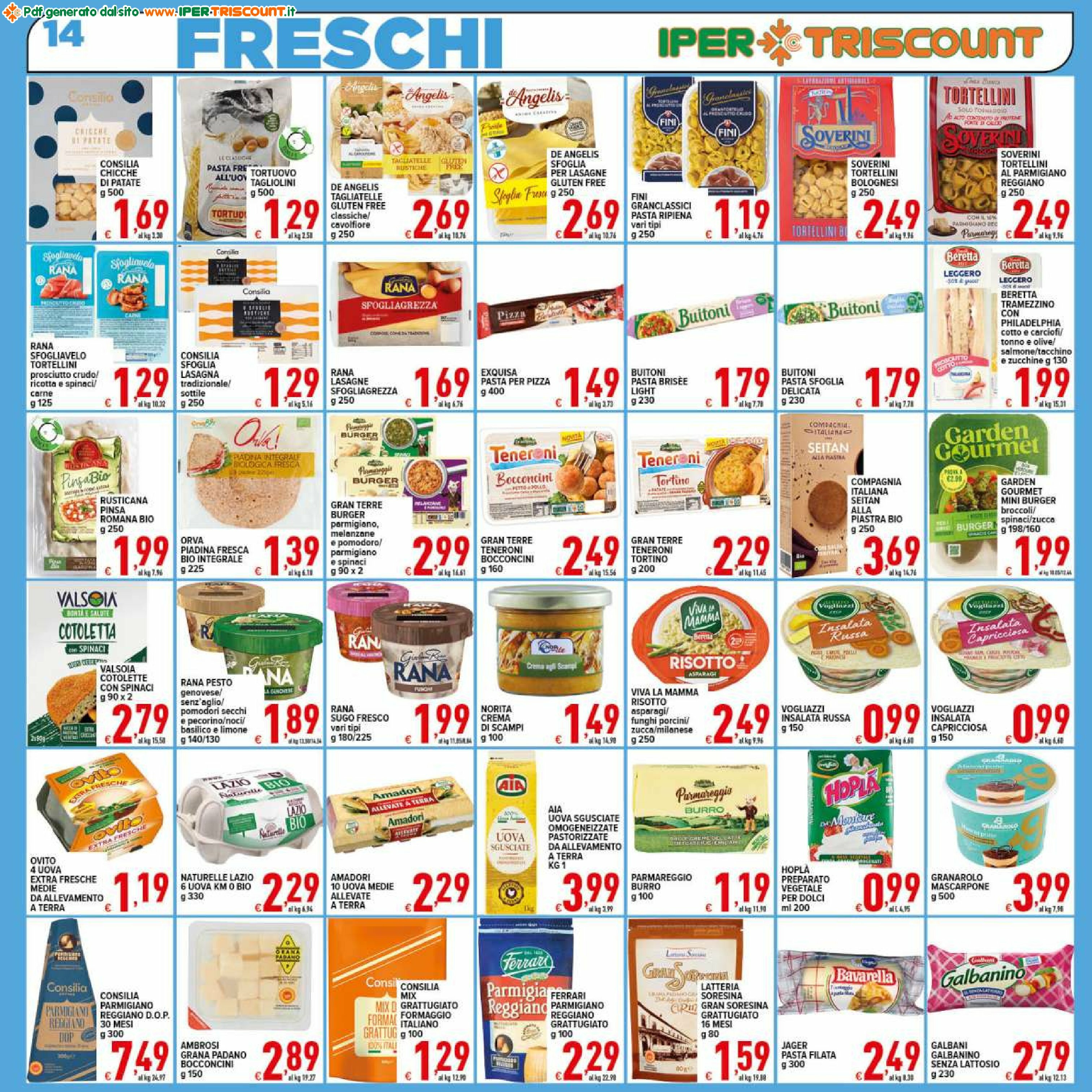 ipertriscount - Volantino Ipertriscount - Arco di Travertino, Ariccia, Bracciano, Casal Bertone, Giardinetti, Ostia Antica valido dal 18/08 al 26/08 - page: 14