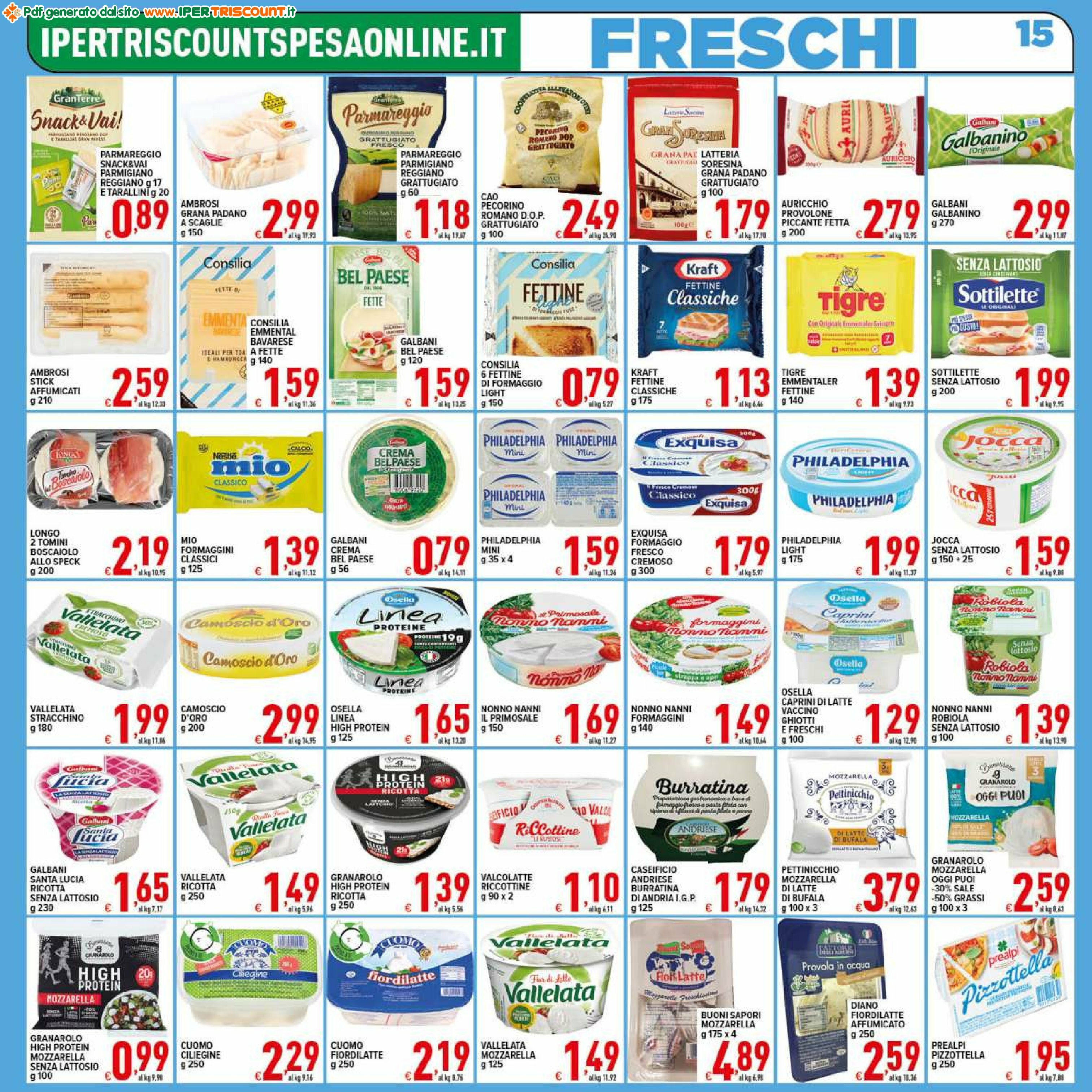 ipertriscount - Volantino Ipertriscount - Ponte di Nona, Centro commerciale Unico valido dal 27/08 al 04/09 - page: 15