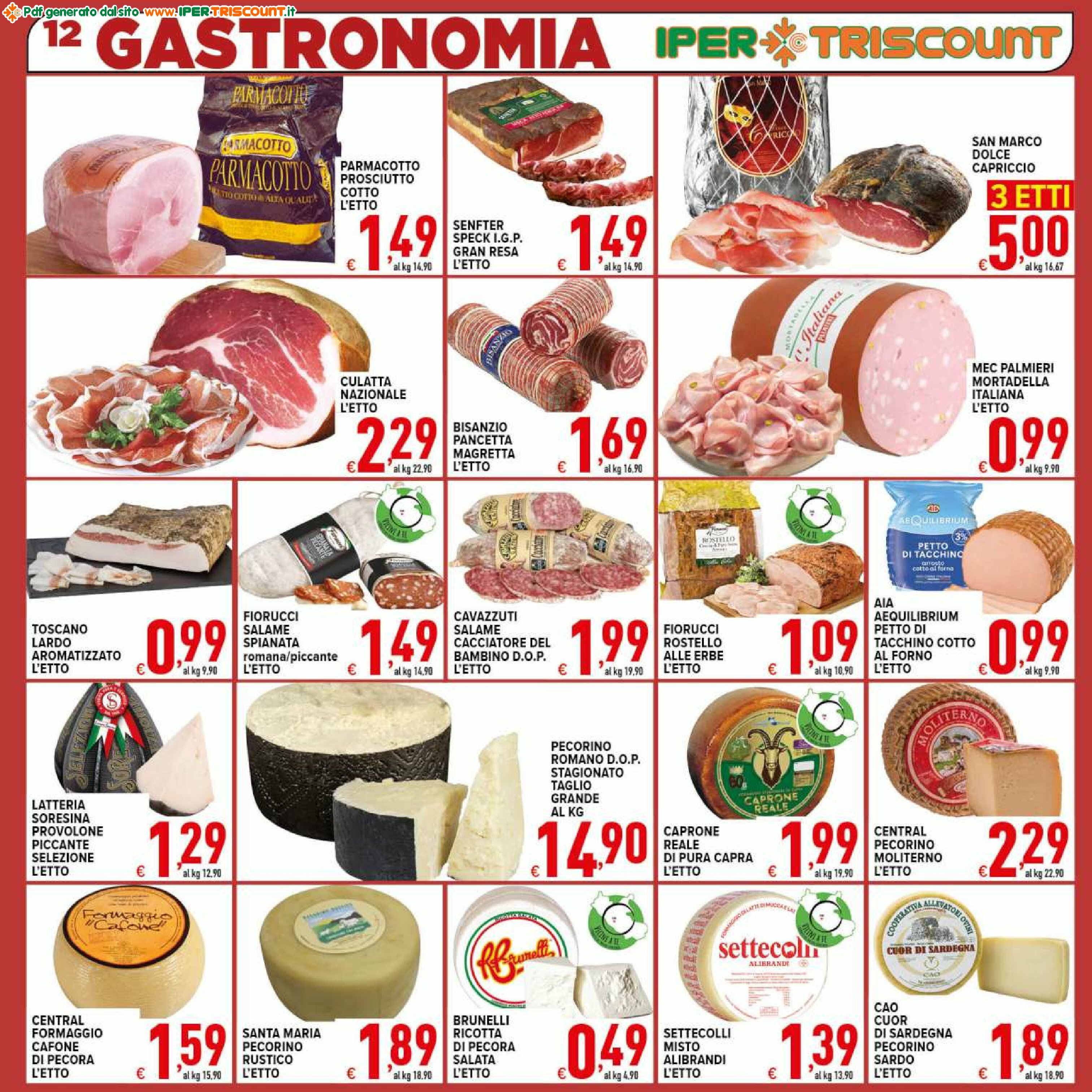 ipertriscount - Volantino Ipertriscount - Guidonia Montecelio valido dal 27/08 al 04/09 - page: 12