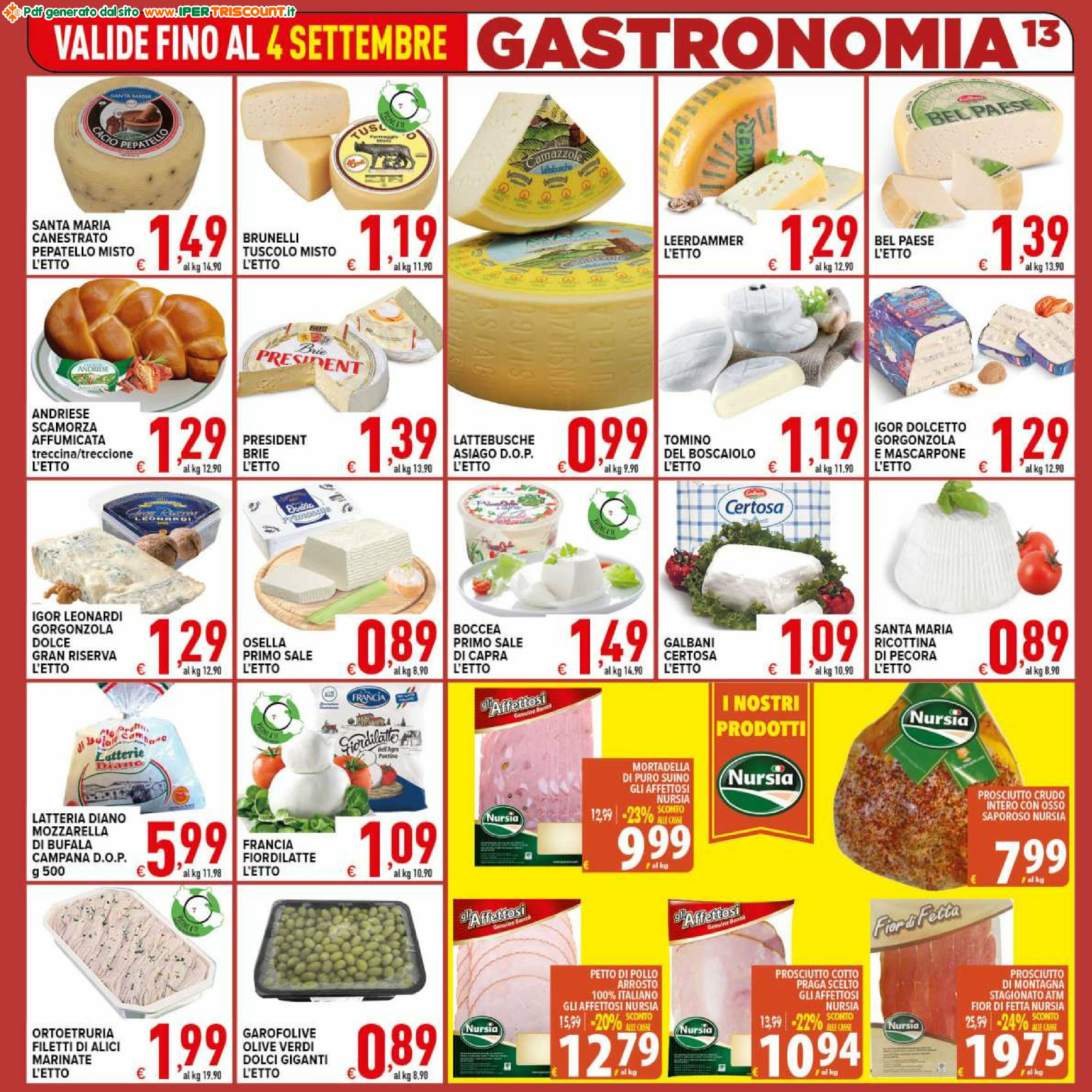 ipertriscount - Volantino Ipertriscount - Fonte Nuova valido dal 27/08 al 04/09 - page: 13