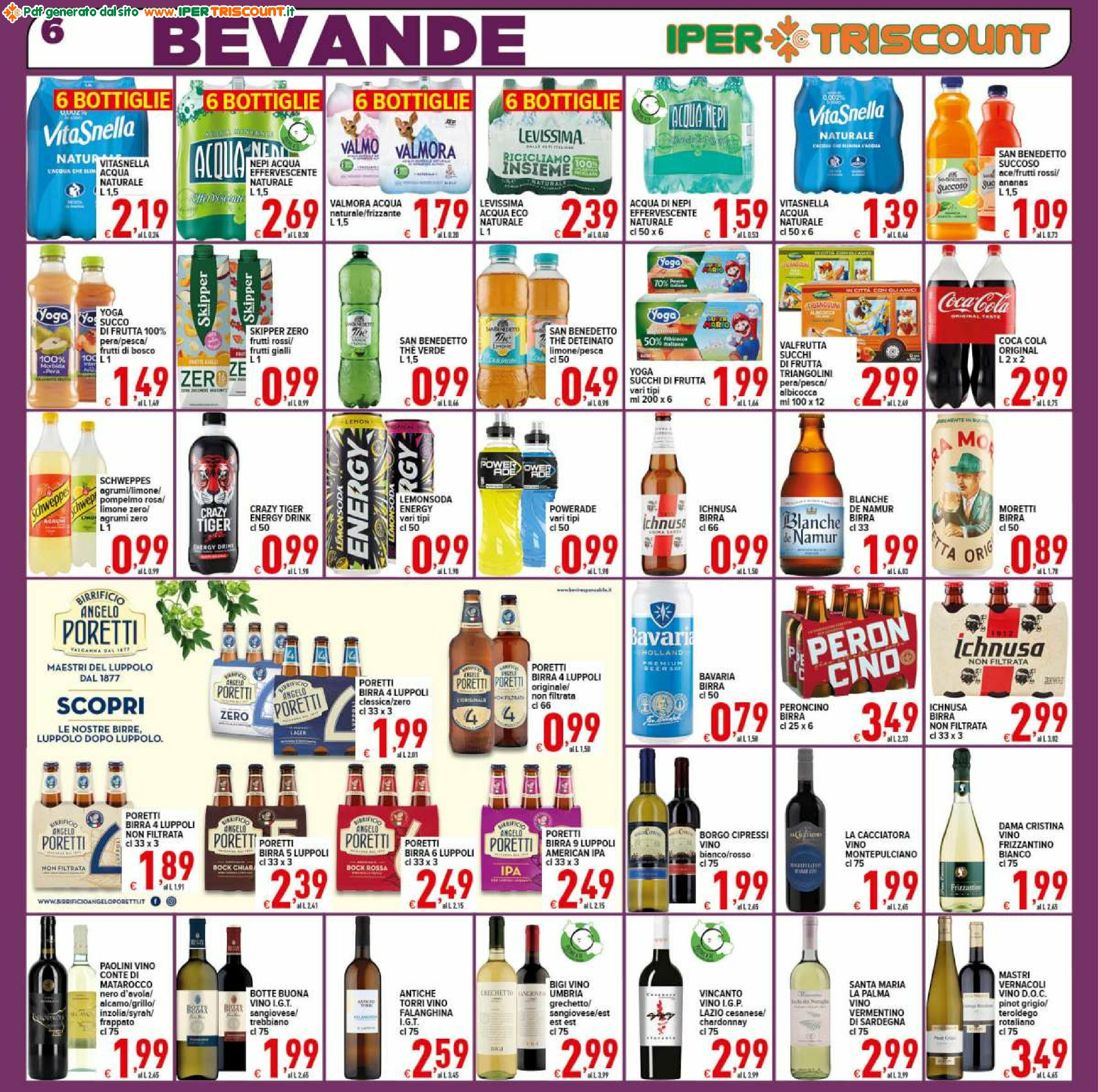 ipertriscount - Volantino Ipertriscount - Fonte Nuova valido dal 27/08 al 04/09 - page: 6