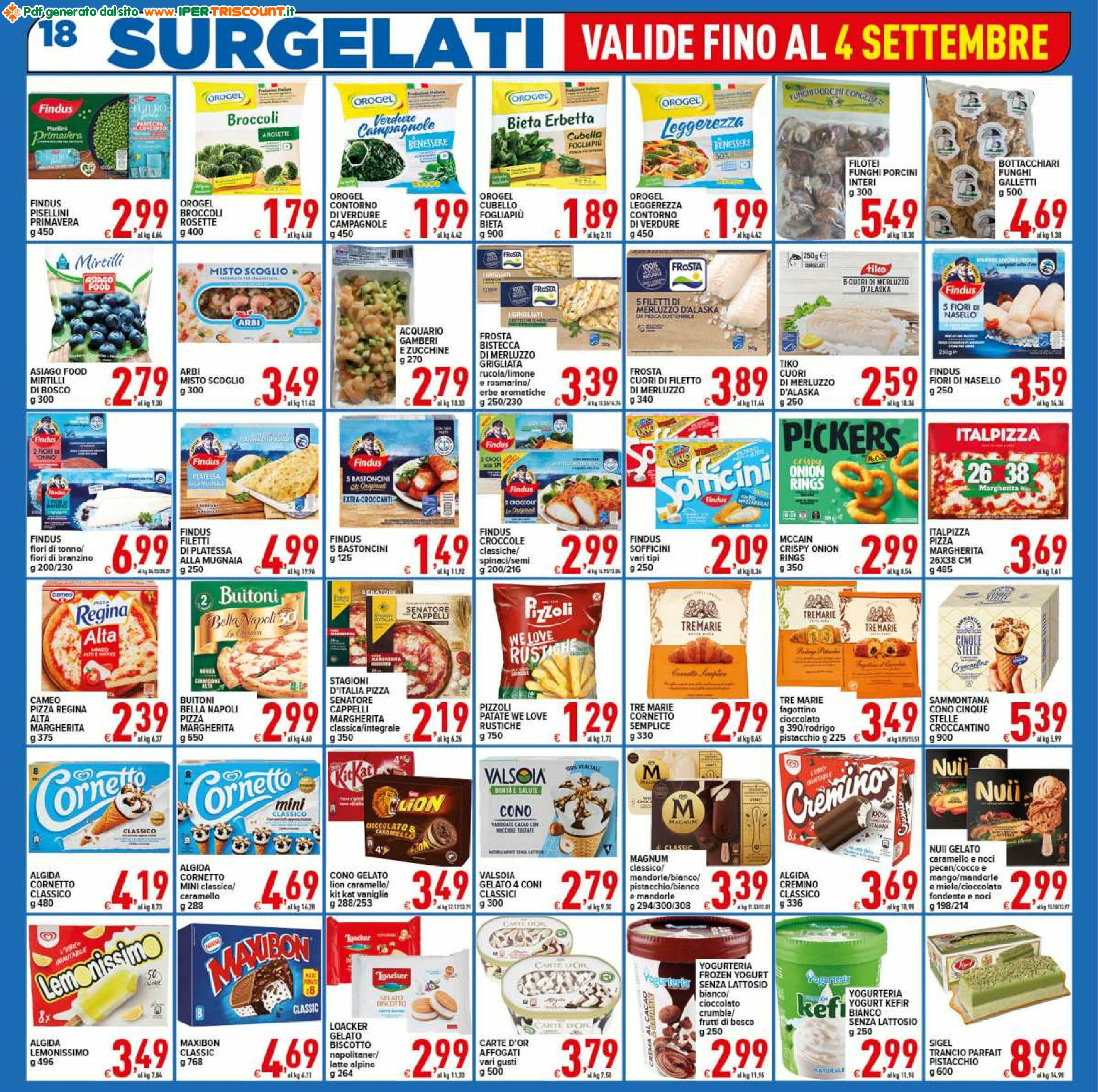 ipertriscount - Volantino Ipertriscount - Fonte Nuova valido dal 27/08 al 04/09 - page: 18