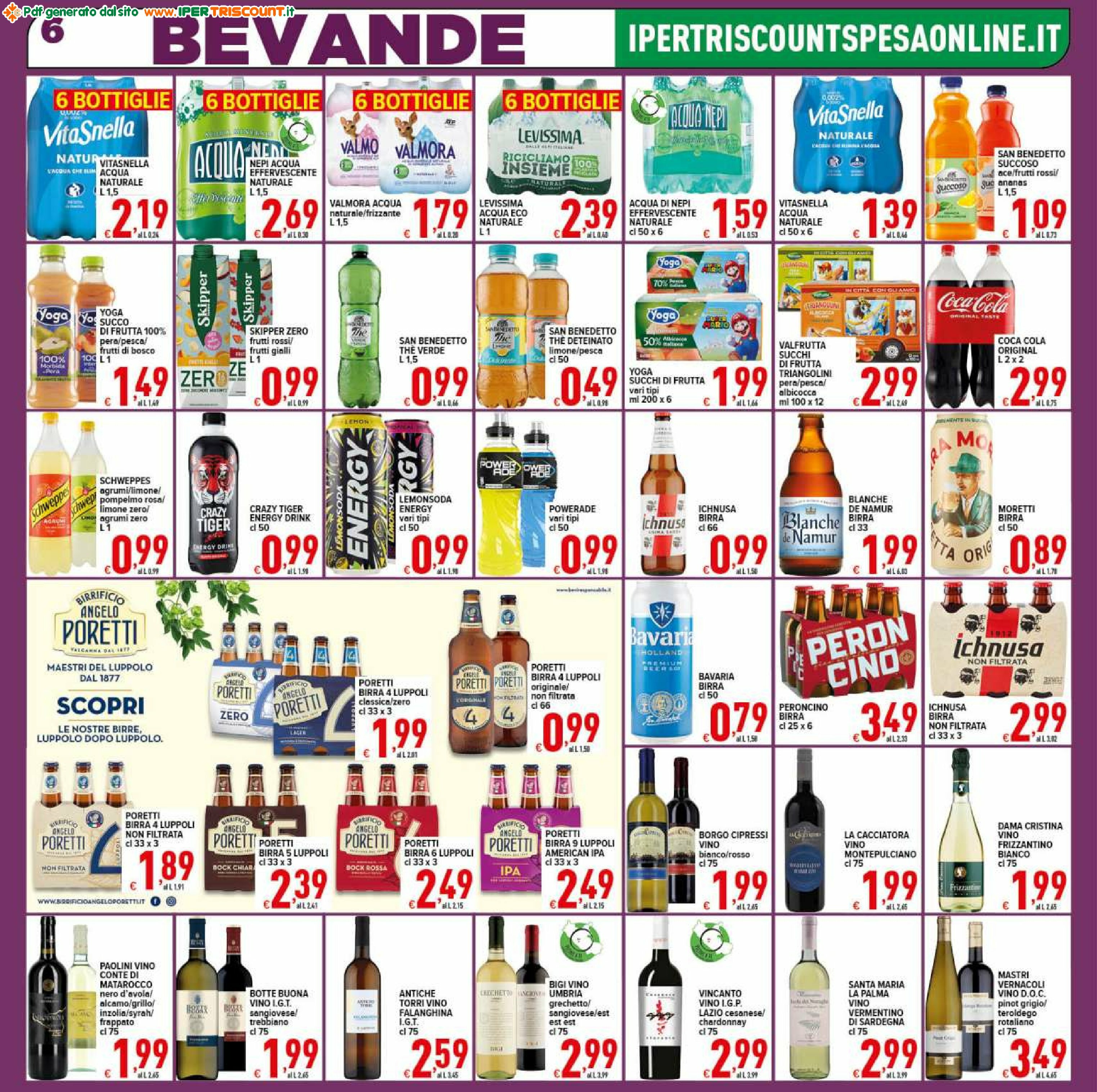 ipertriscount - Volantino Ipertriscount - C.C. La Romanina valido dal 27/08 al 04/09 - page: 6