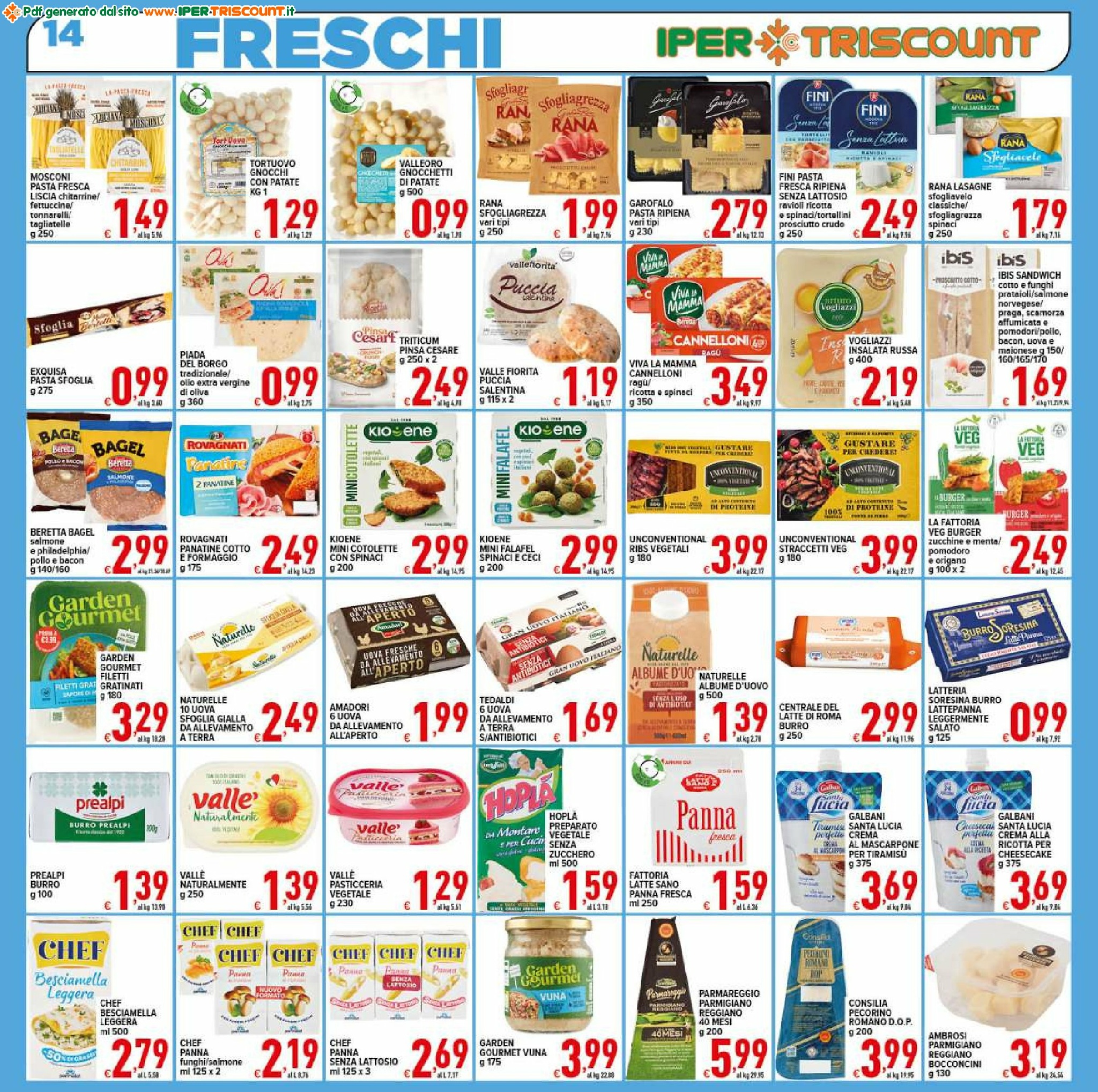 ipertriscount - Volantino Ipertriscount - Arco di Travertino, Bracciano, Casal Bertone, Giardinetti, Salaria, Ostia Antica valido dal 05/09 al 16/09 - page: 14