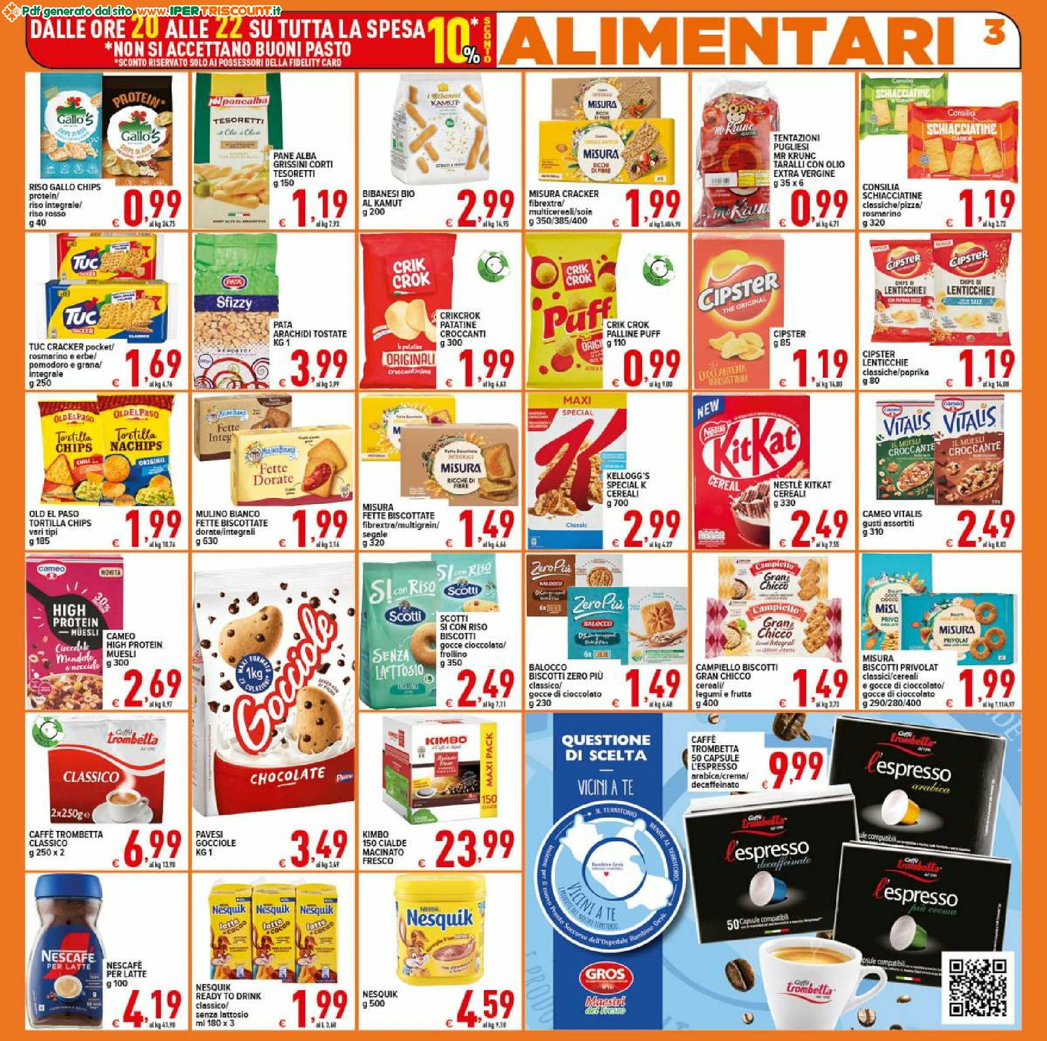 ipertriscount - Volantino Ipertriscount - Ponte di Nona, Centro commerciale Unico valido dal 05/09 al 16/09 - page: 3
