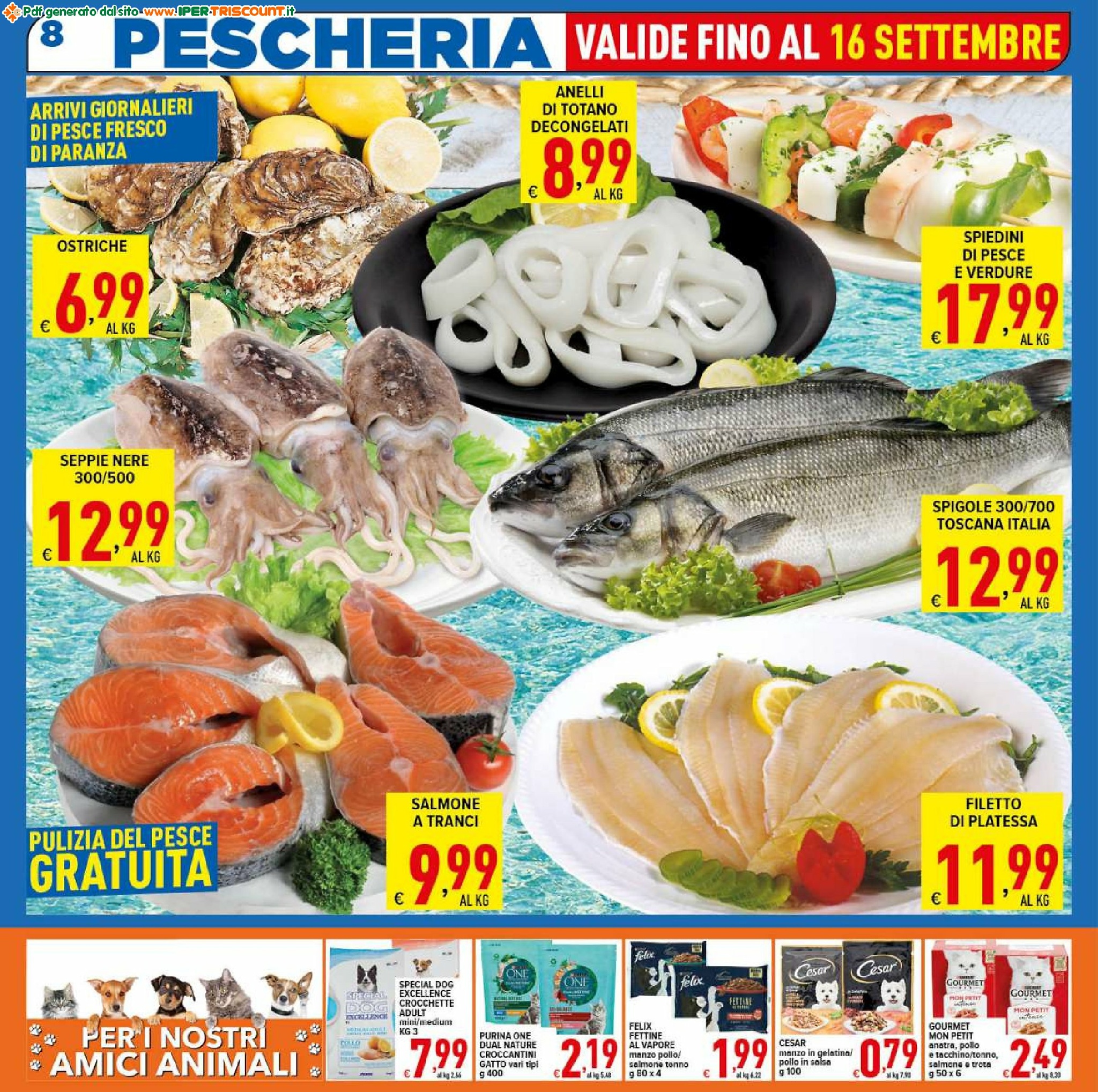 ipertriscount - Volantino Ipertriscount - Ponte di Nona, Centro commerciale Unico valido dal 05/09 al 16/09 - page: 8