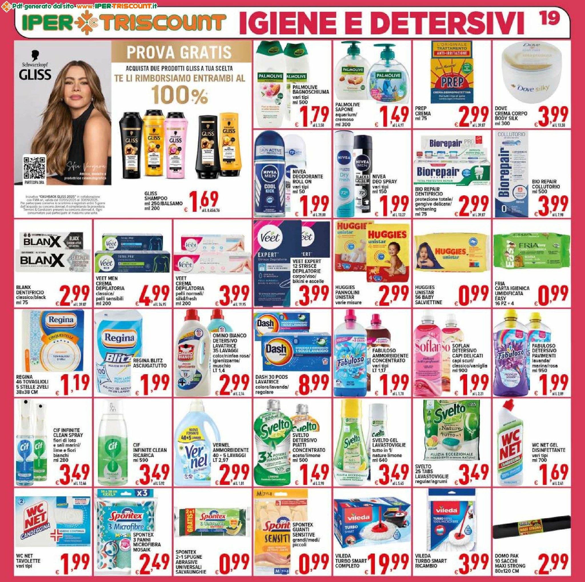 ipertriscount - Volantino Ipertriscount - Viterbo valido dal 05/09 al 16/09 - page: 19