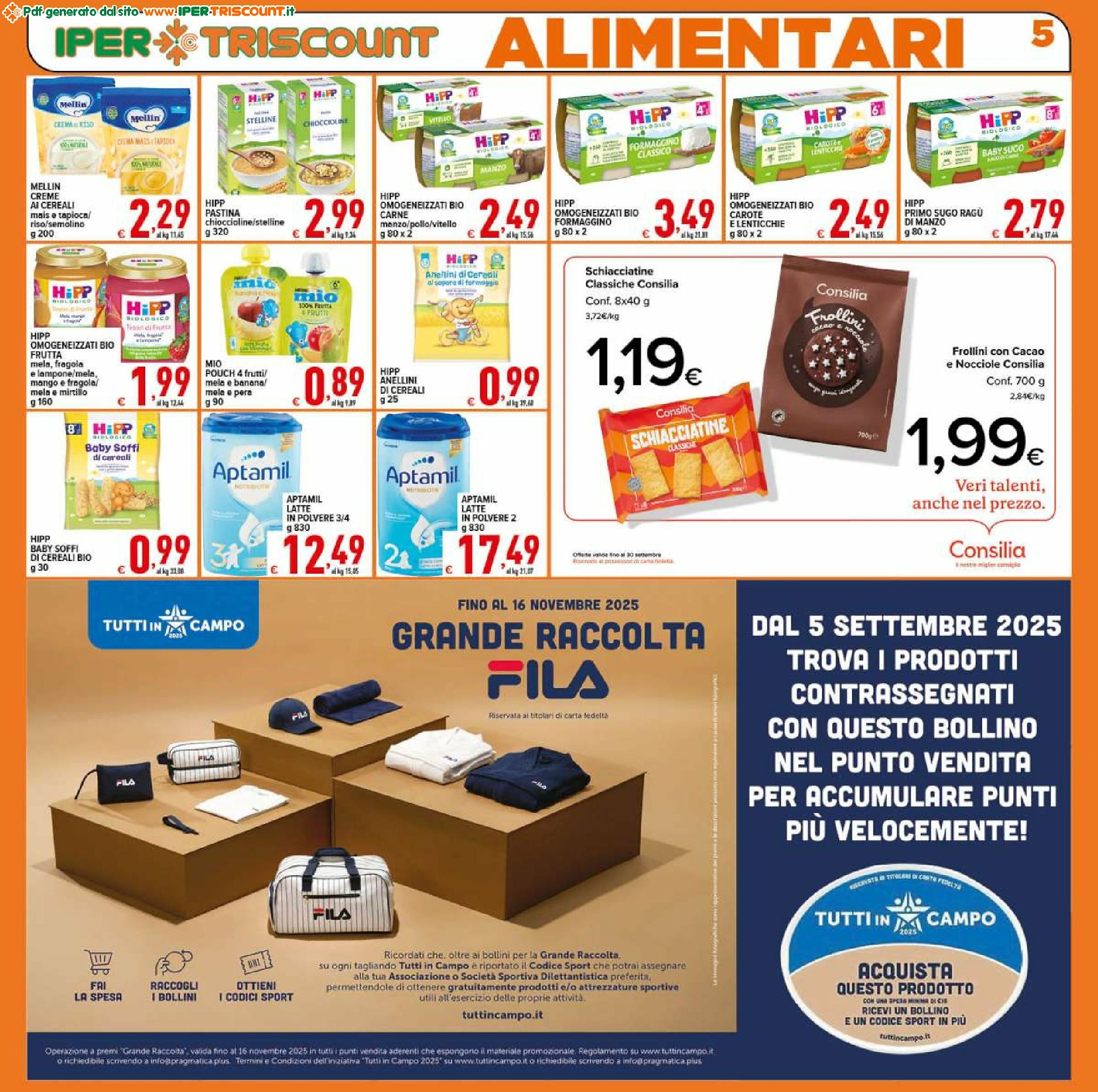ipertriscount - Volantino Ipertriscount - Viterbo valido dal 05/09 al 16/09 - page: 5