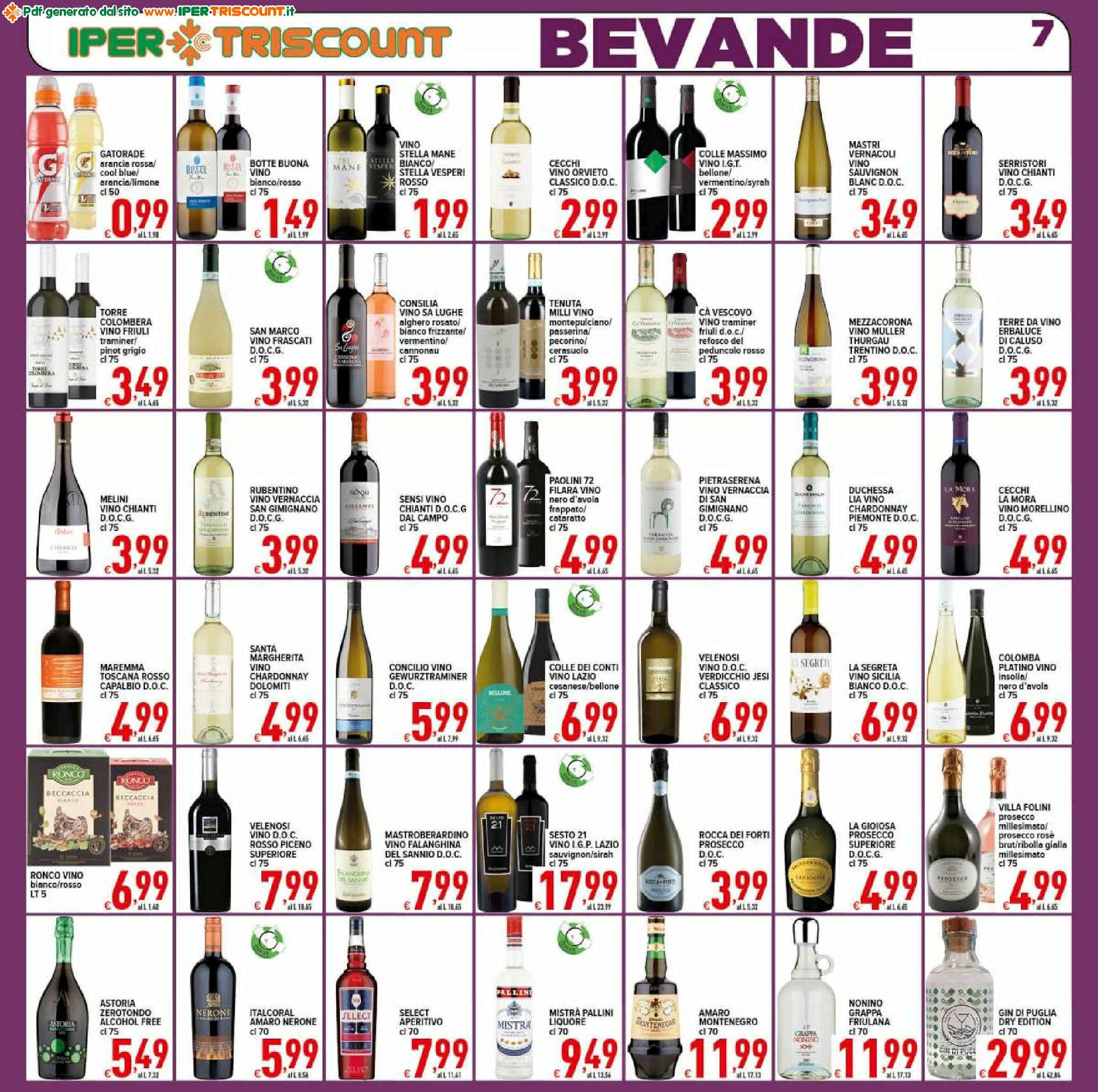 ipertriscount - Volantino Ipertriscount - Viterbo valido dal 05/09 al 16/09 - page: 7