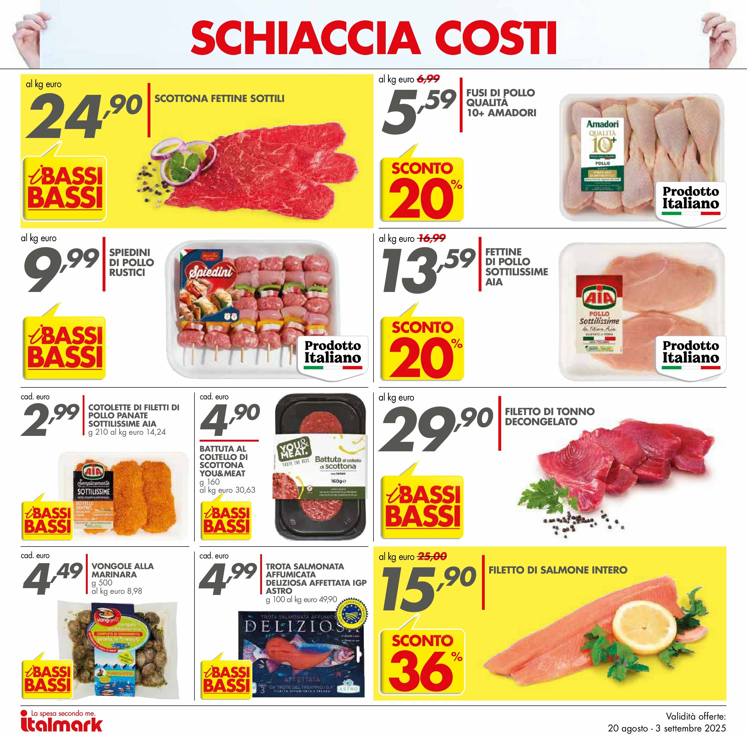 italmark - Volantino Italmark valido dal 20/08 al 03/09 - page: 16