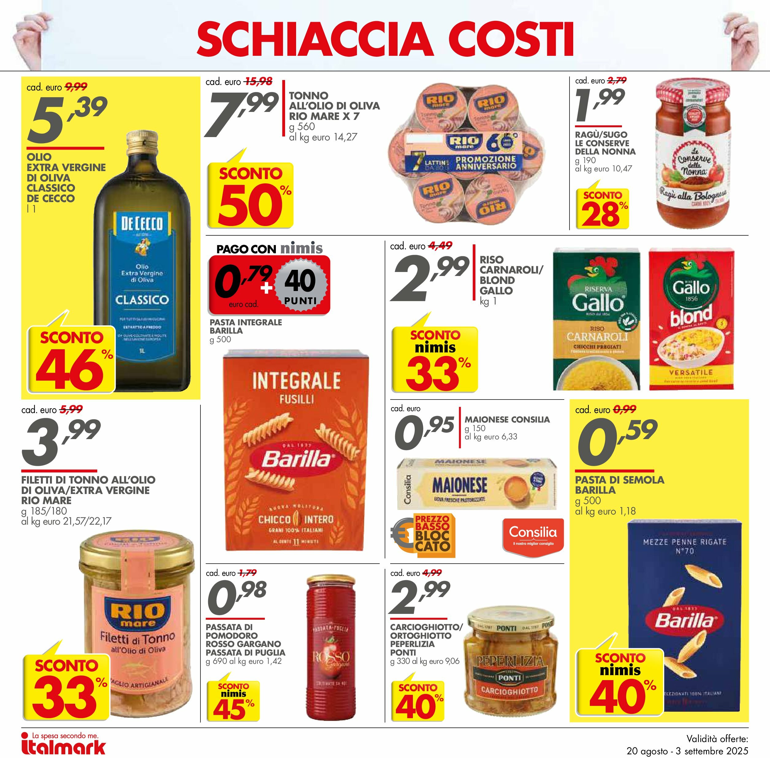 italmark - Volantino Italmark valido dal 20/08 al 03/09 - page: 2