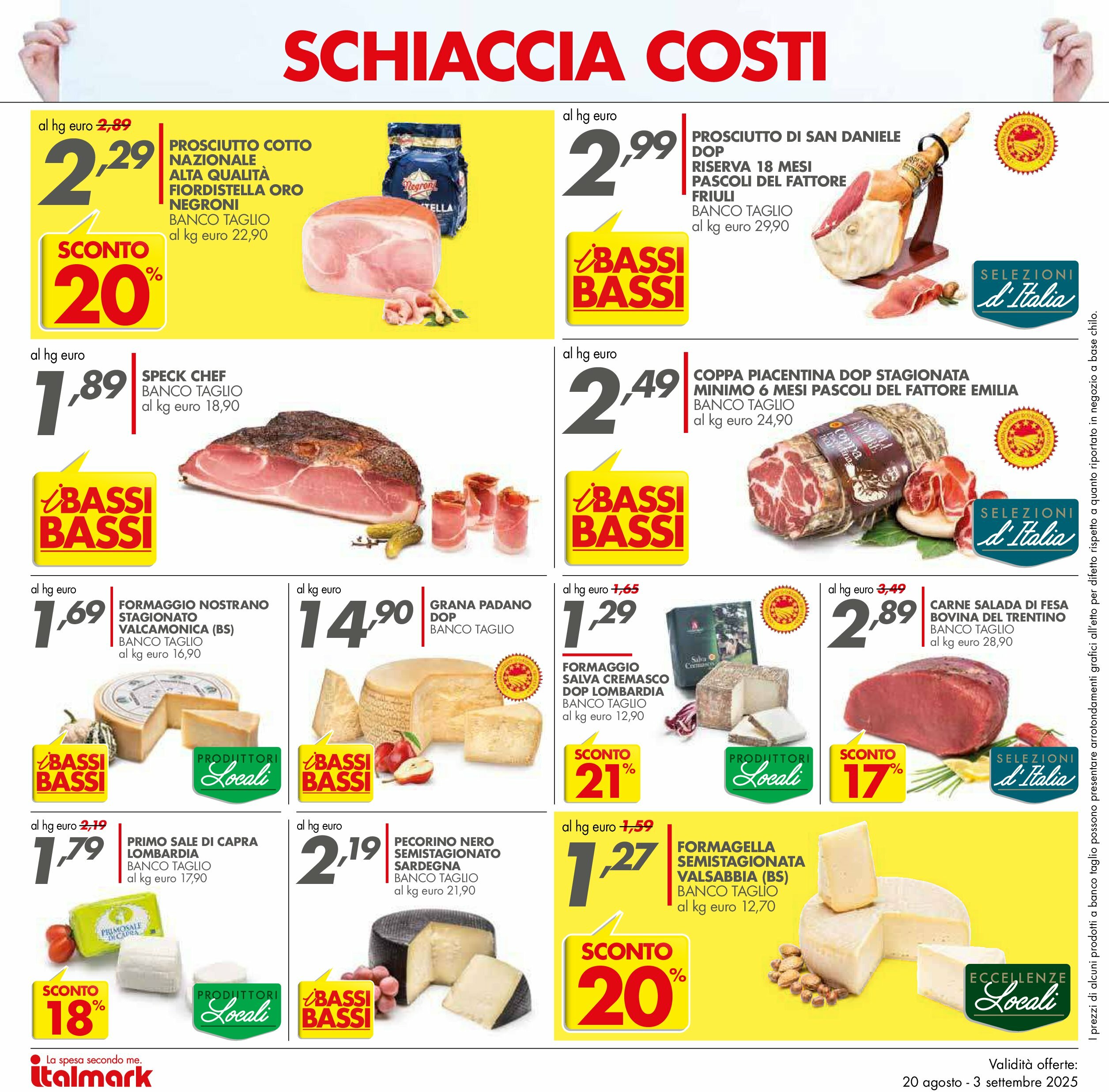 italmark - Volantino Italmark valido dal 20/08 al 03/09 - page: 14