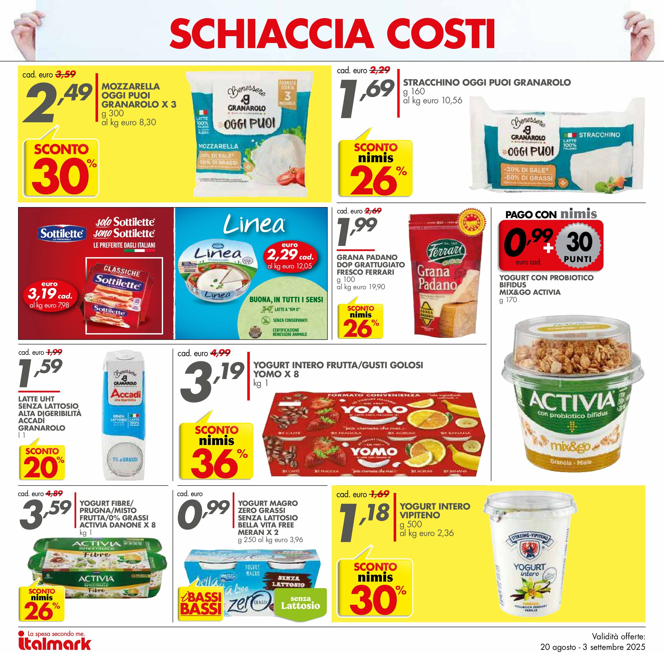 italmark - Volantino Italmark valido dal 20/08 al 03/09 - page: 10