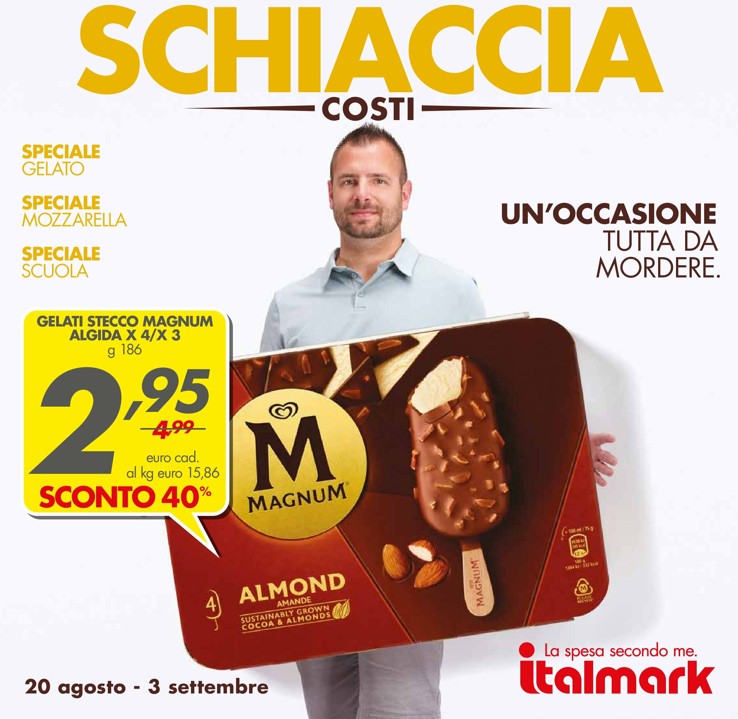 italmark - Volantino Italmark valido dal 20/08 al 03/09