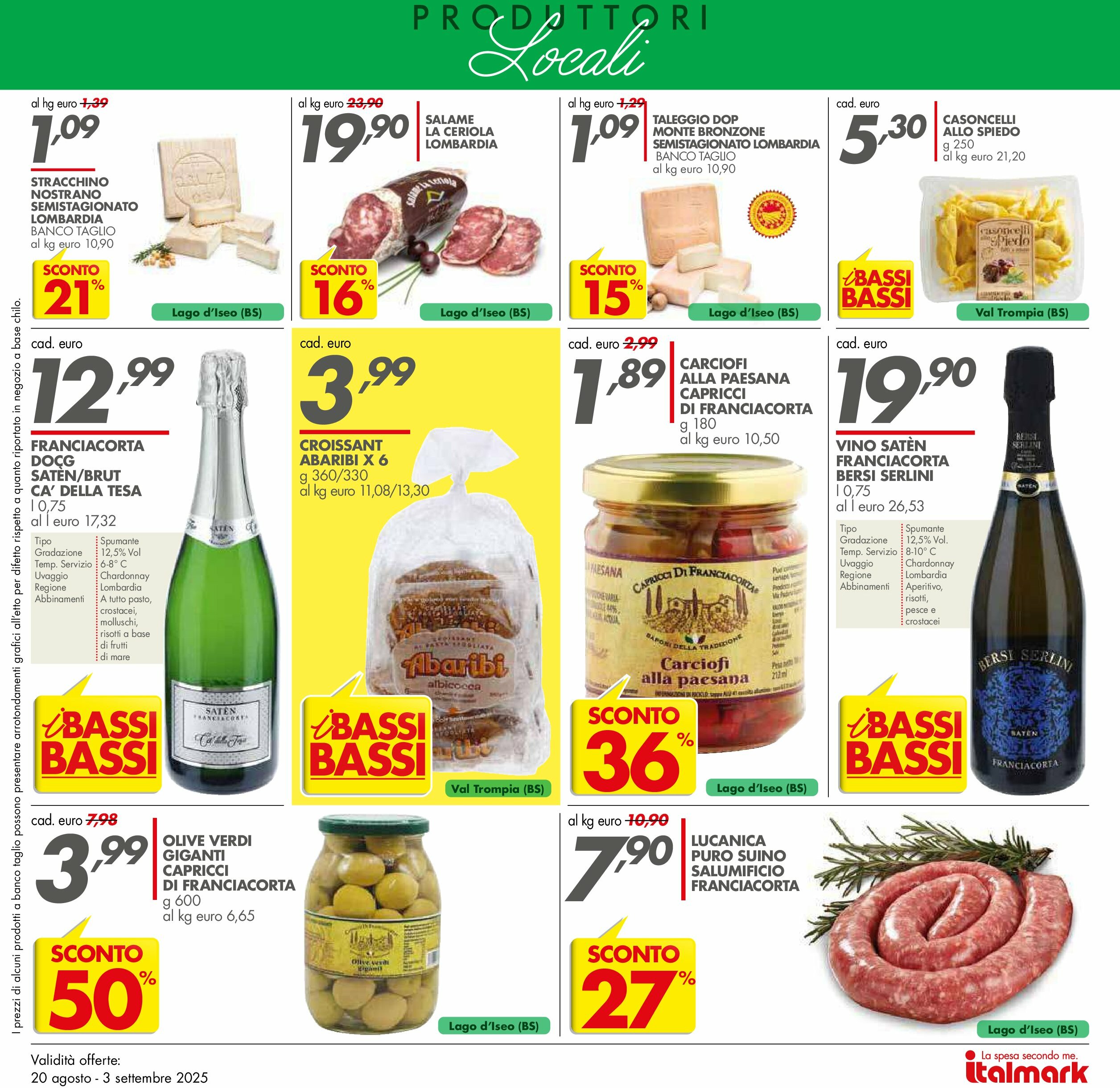 italmark - Volantino Italmark valido dal 20/08 al 03/09 - page: 13