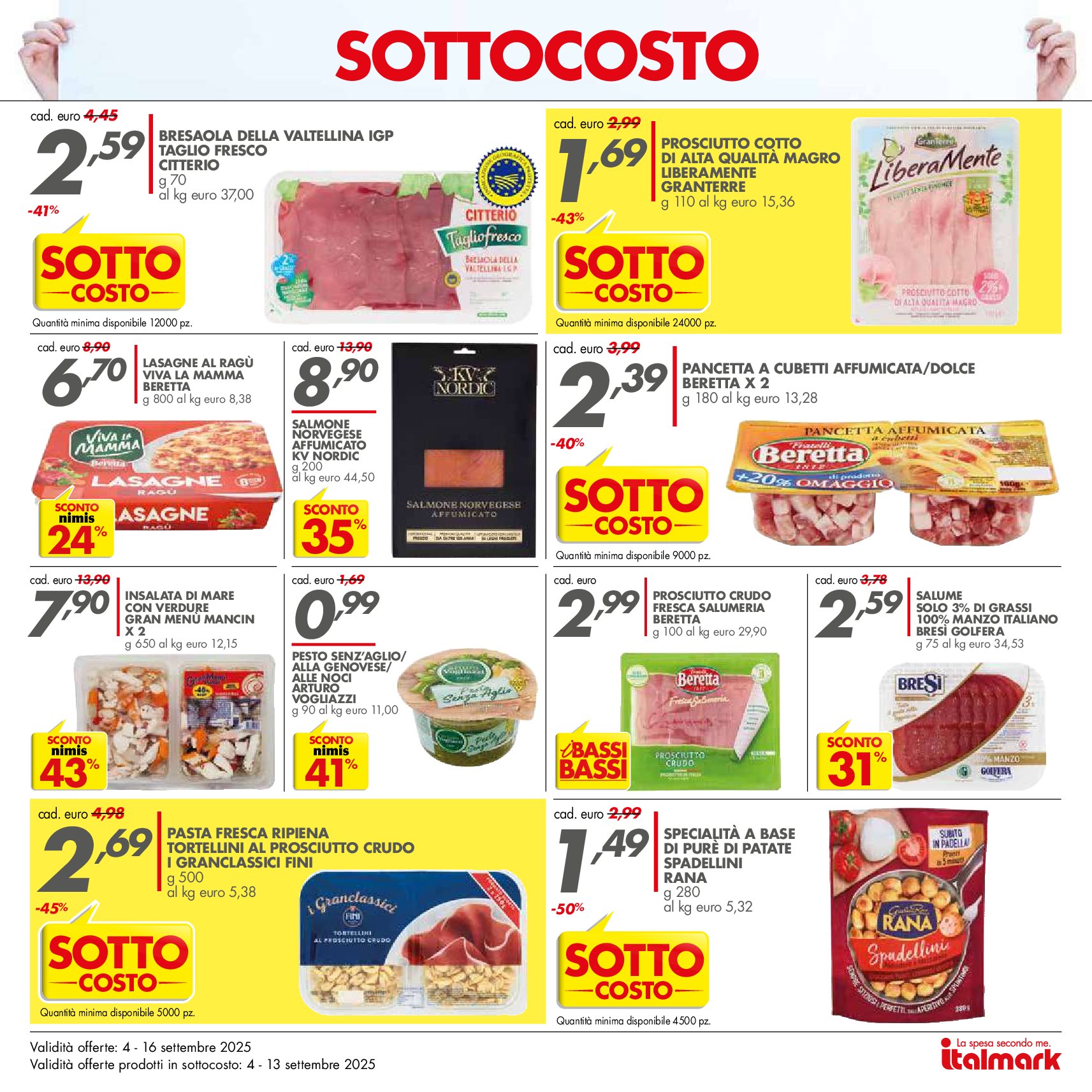 italmark - Volantino Italmark valido dal 04/09 al 16/09 - page: 11